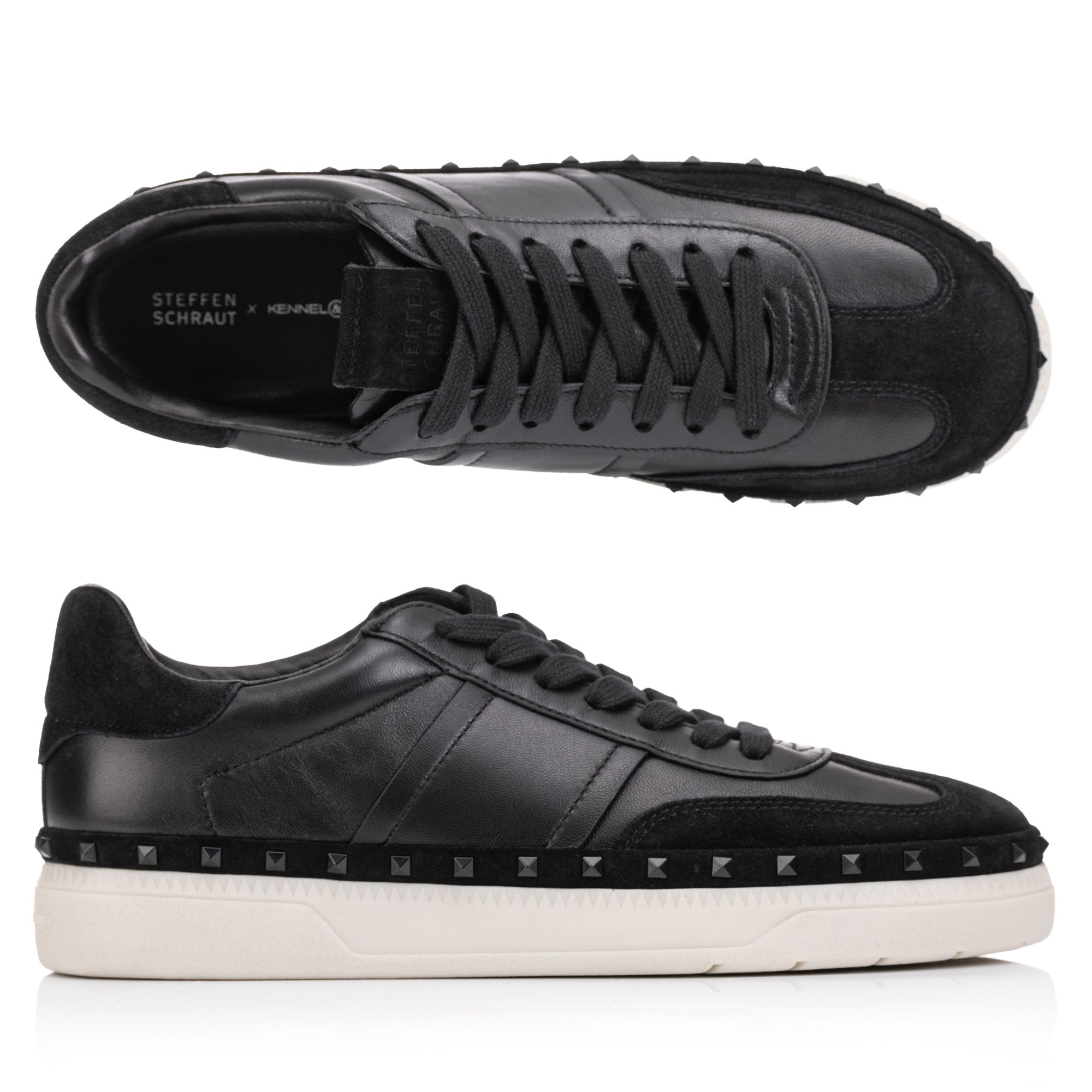 STEFFEN SCHRAUT by Kennel & Schmenger Damen-Sneaker Materialmix Made in Germany