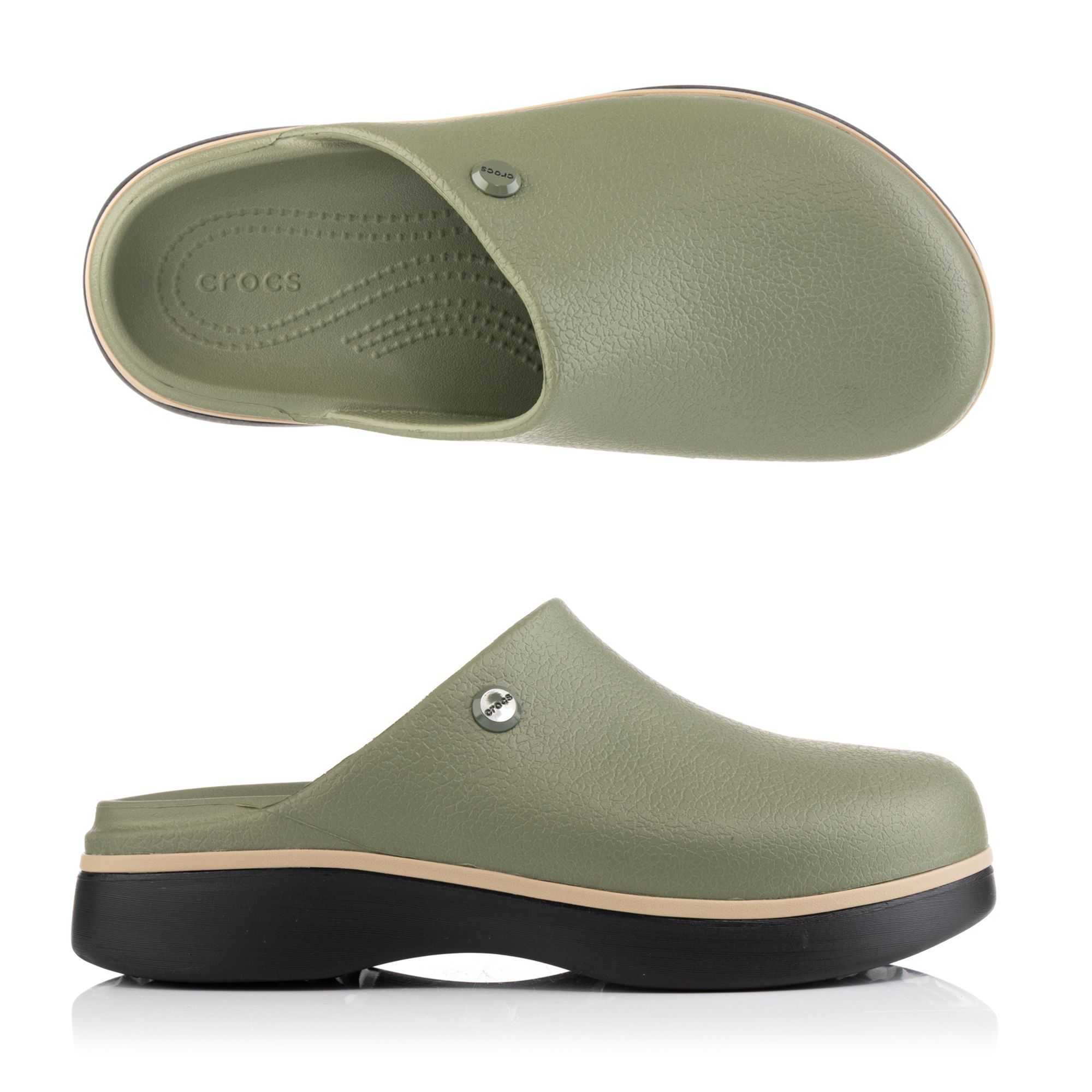 CROCS™ Damen-Sabot Dylan Notched Clog Croslite™ Iconic Crocs Comfort™