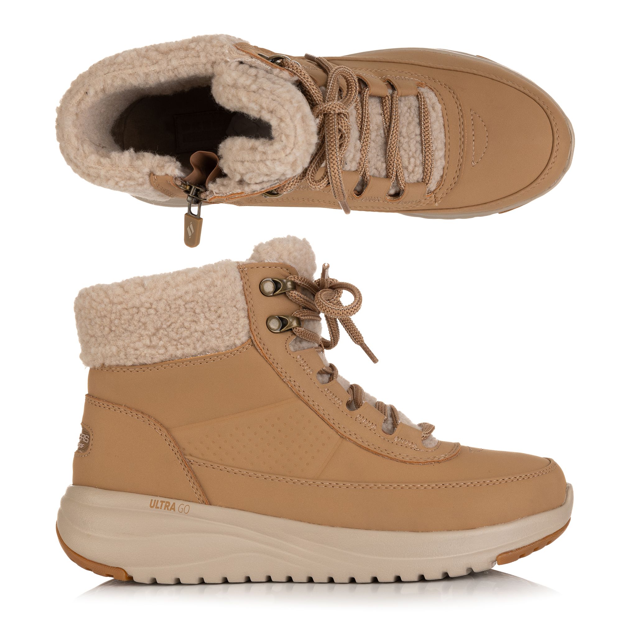 SKECHERS Damen-Stiefelette On the Go Stellar Materialmix Ultra Go® Dämpfung