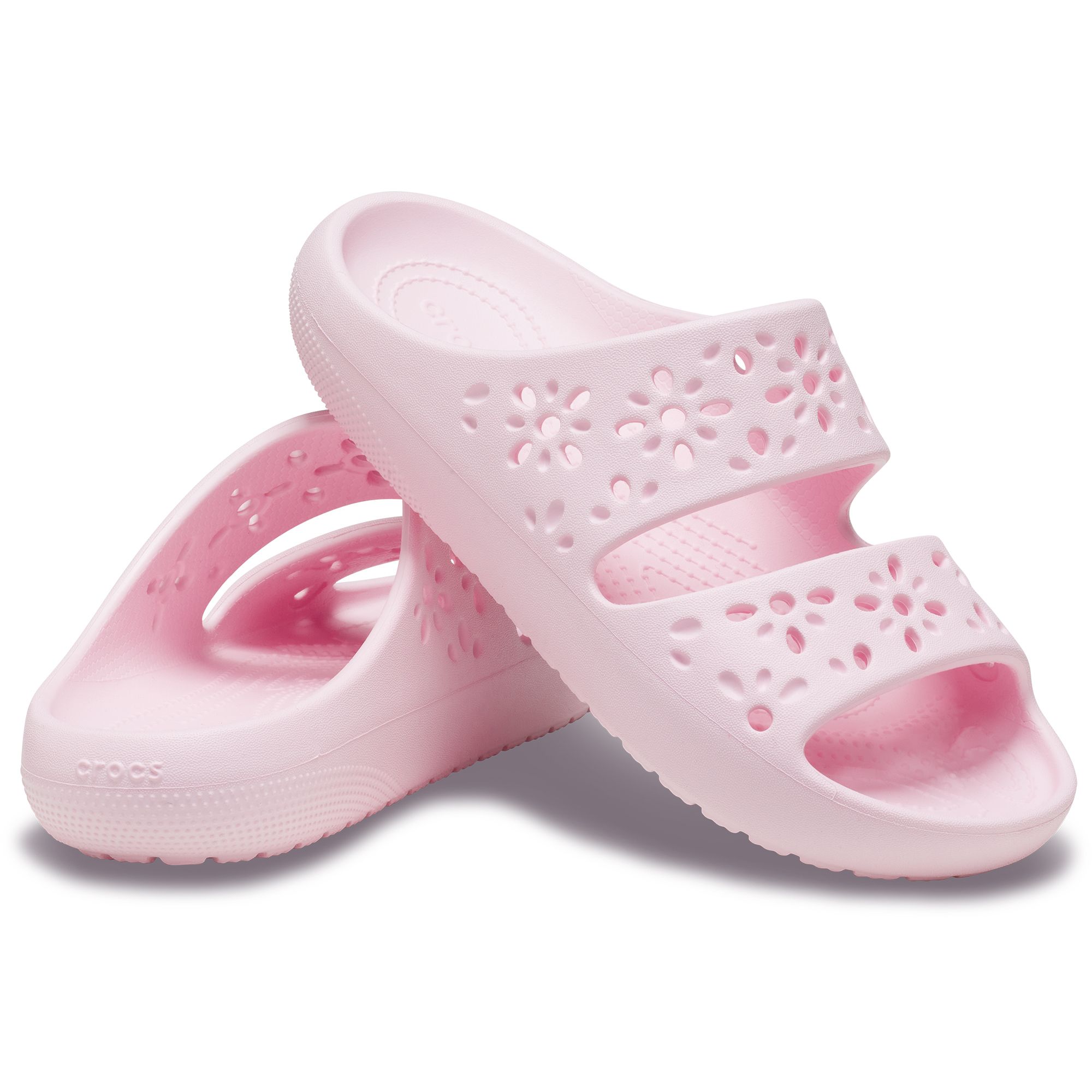 CROCS™ Damen-Pantolette Classic Floral CutOut leicht Crocs Comfort™
