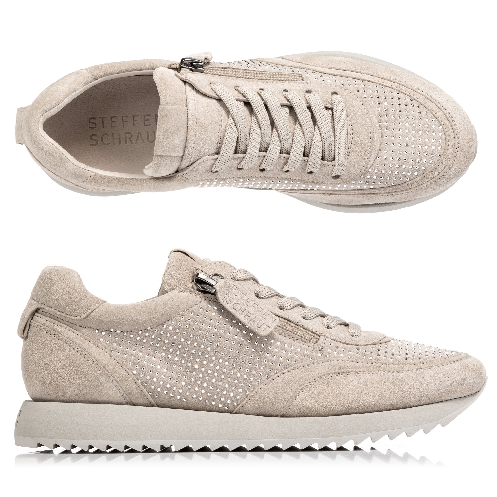STEFFEN SCHRAUT by Kennel & Schmenger Damen-Sneaker echt Leder Made in Germany