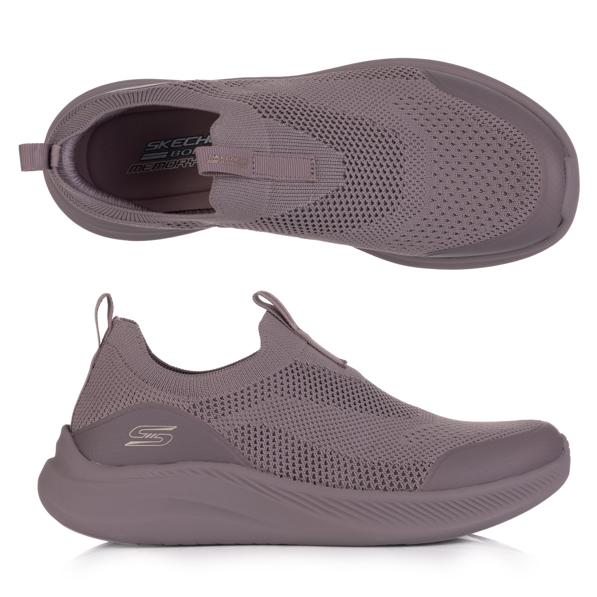 SKECHERS Damen-Slipper Bobs Moda Flex Strick Hands Free Slip-ins®