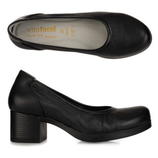 VITAFORM Pumps Hirschleder flexibler Einfass Sohle Luisa