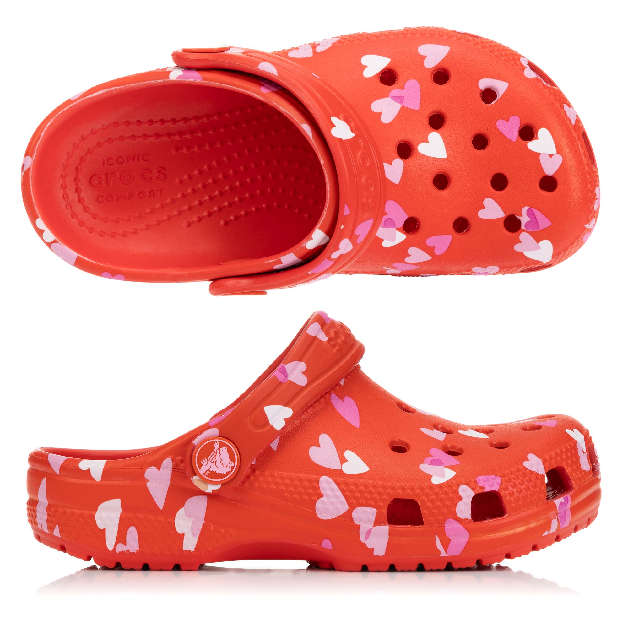 CROCS™ Kinder-Clog Classic VDay leicht Crocs Comfort™