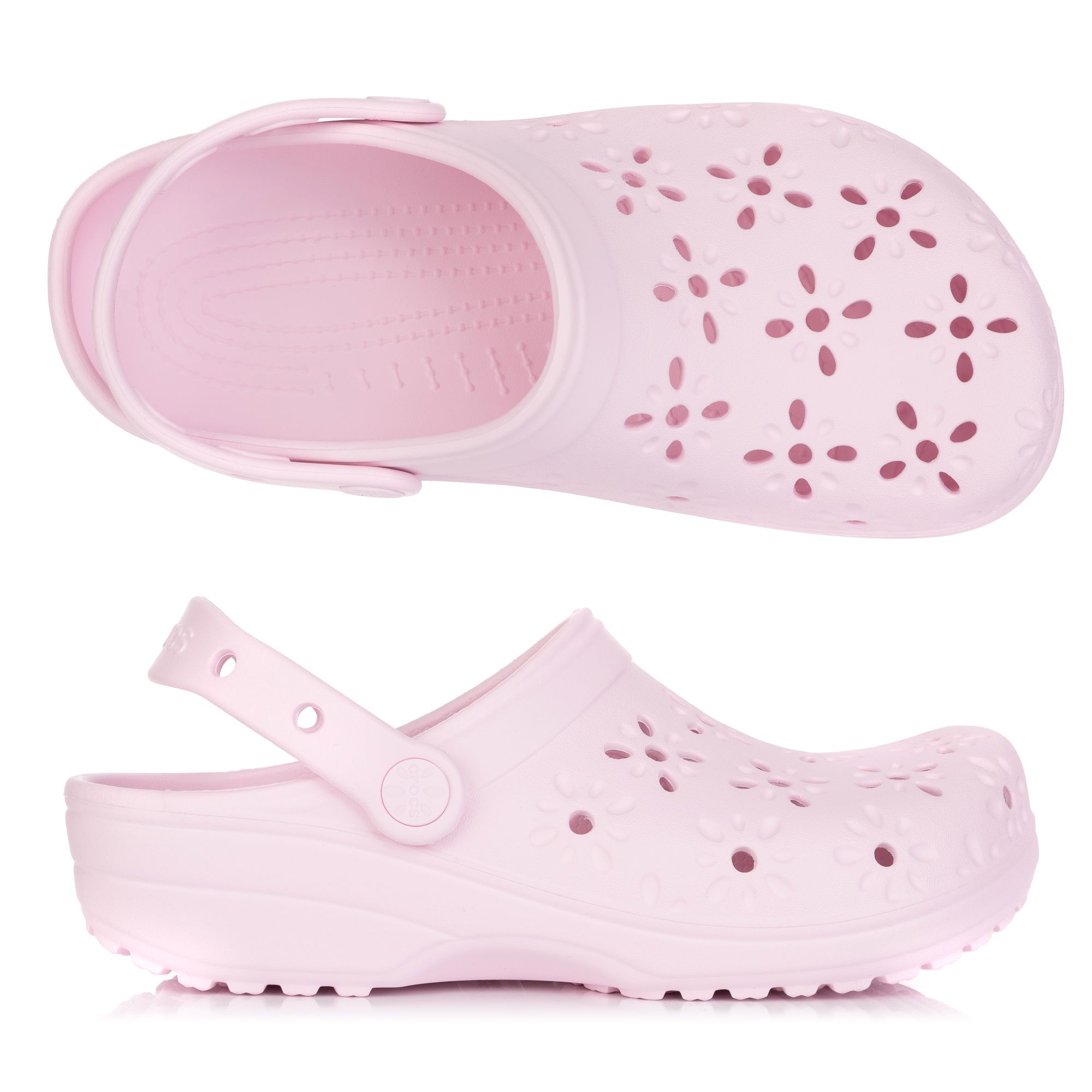 CROCS™ Damen-Cloq Classic Floral Cutout ultraleicht Iconic Crocs Comfort™