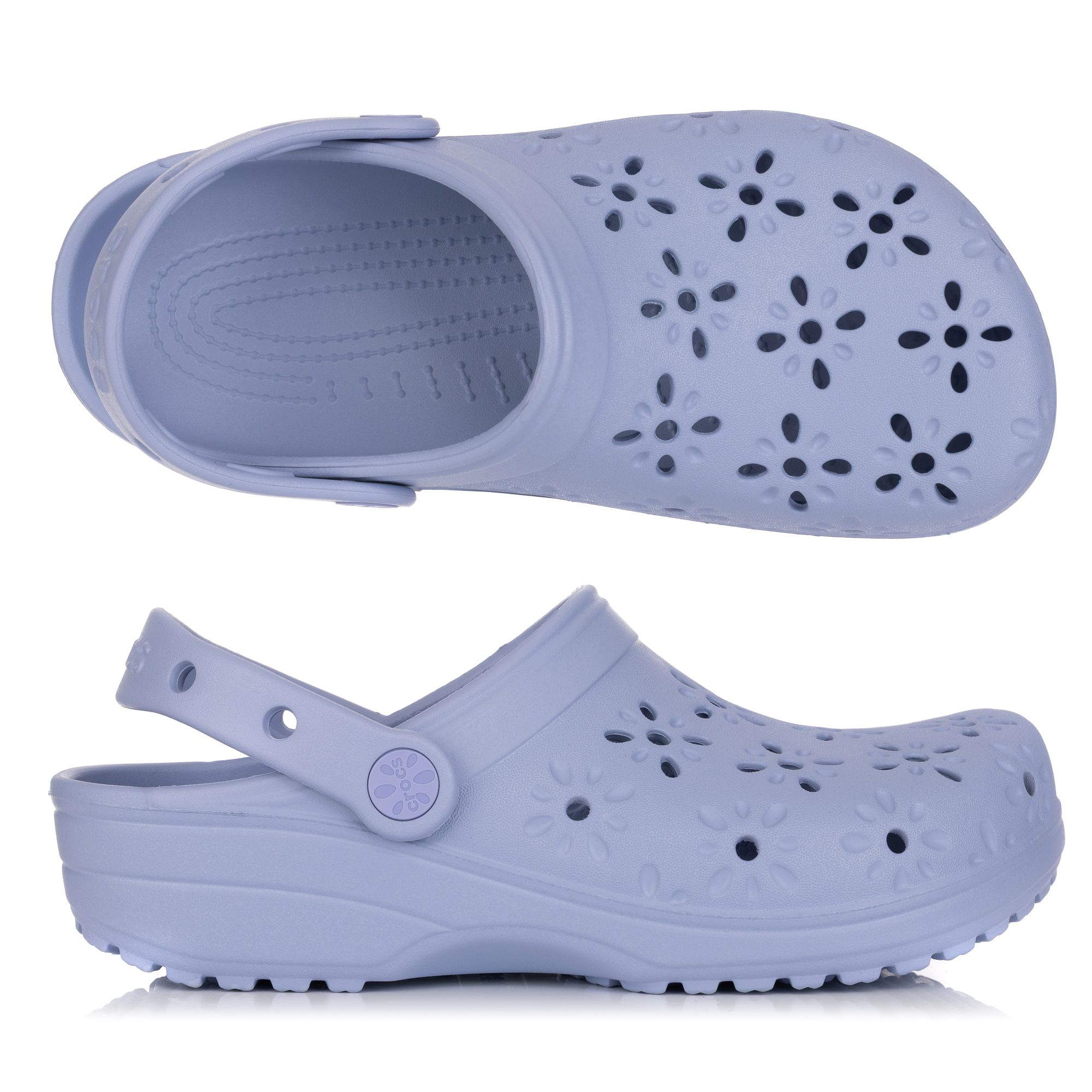 CROCS™ Damen-Cloq Classic Floral Cutout ultraleicht Iconic Crocs Comfort™