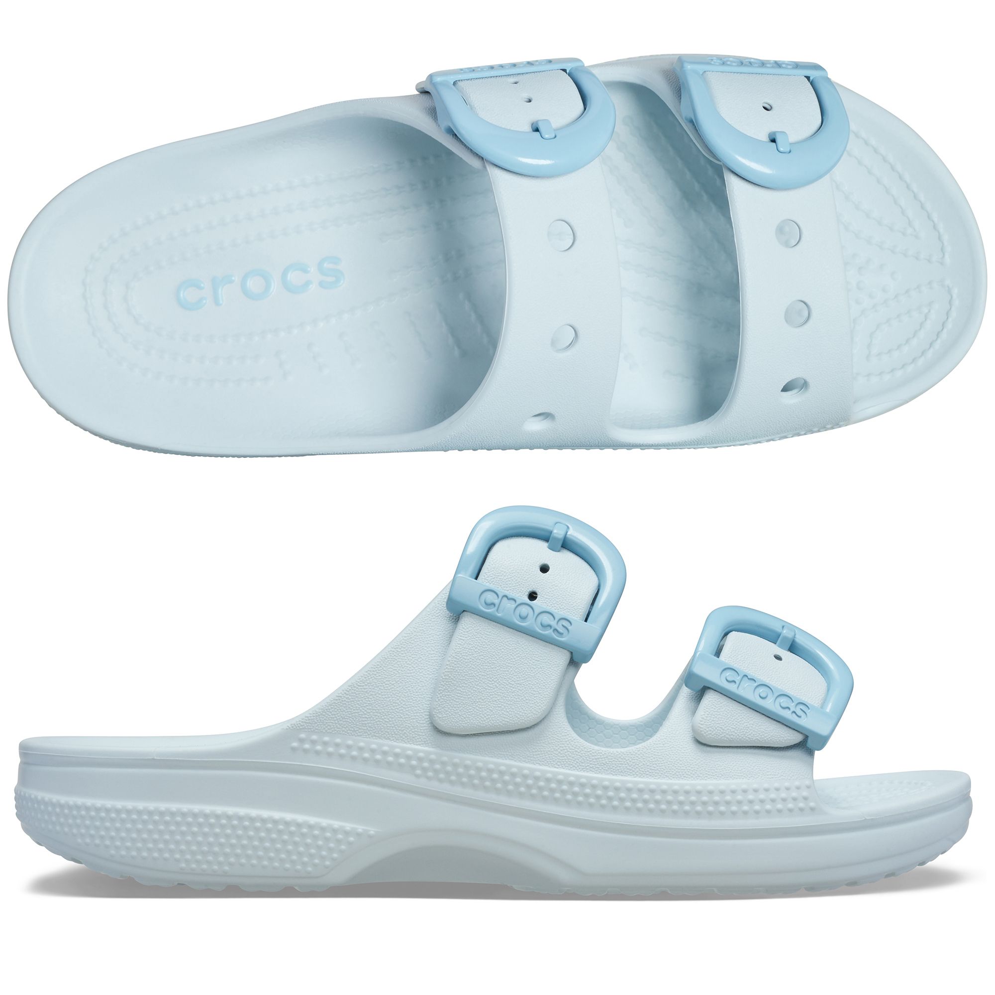 CROCS™ Damen-Pantolette Saturday Enamel Croslite™ Fußbett Iconic Crocs Comfort™