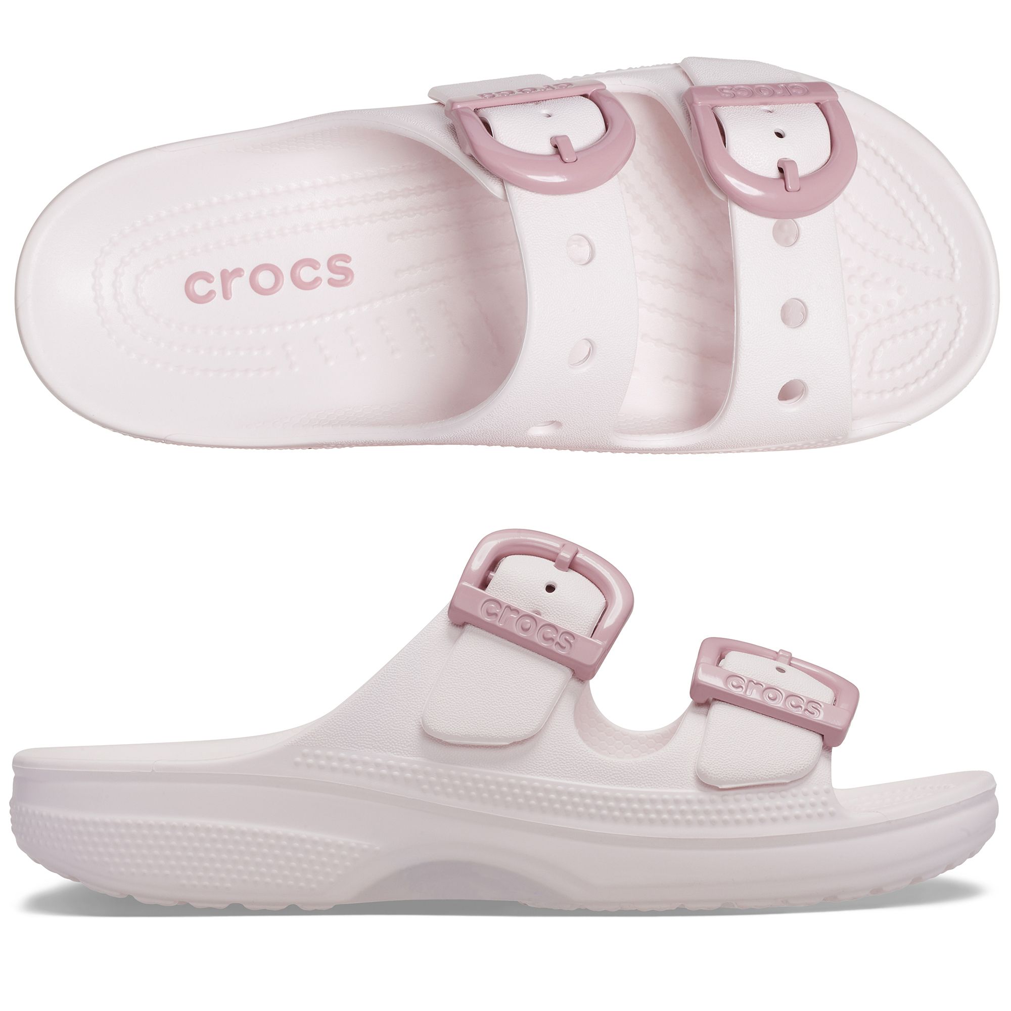 CROCS™ Damen-Pantolette Saturday Enamel Croslite™ Fußbett Iconic Crocs Comfort™