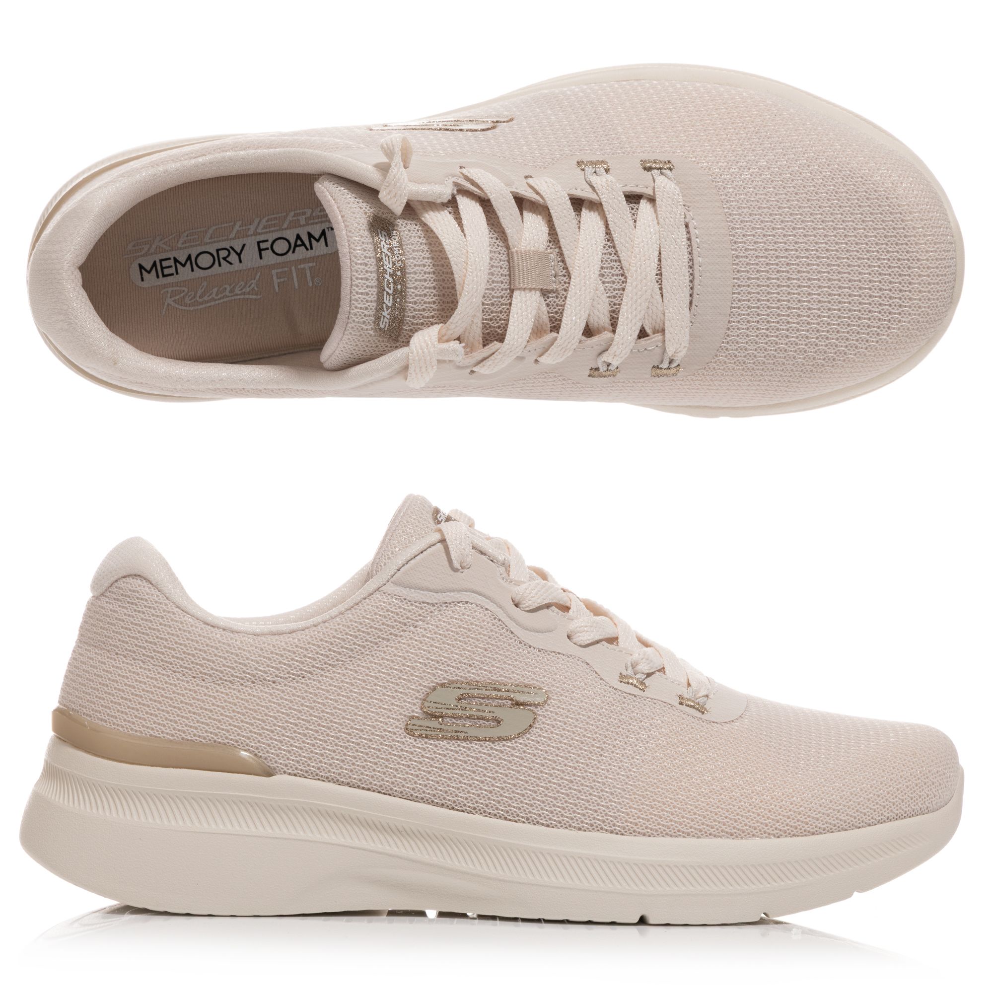 SKECHERS Damen-Sneaker Dynamight 3.0 Mesh Memory Foam