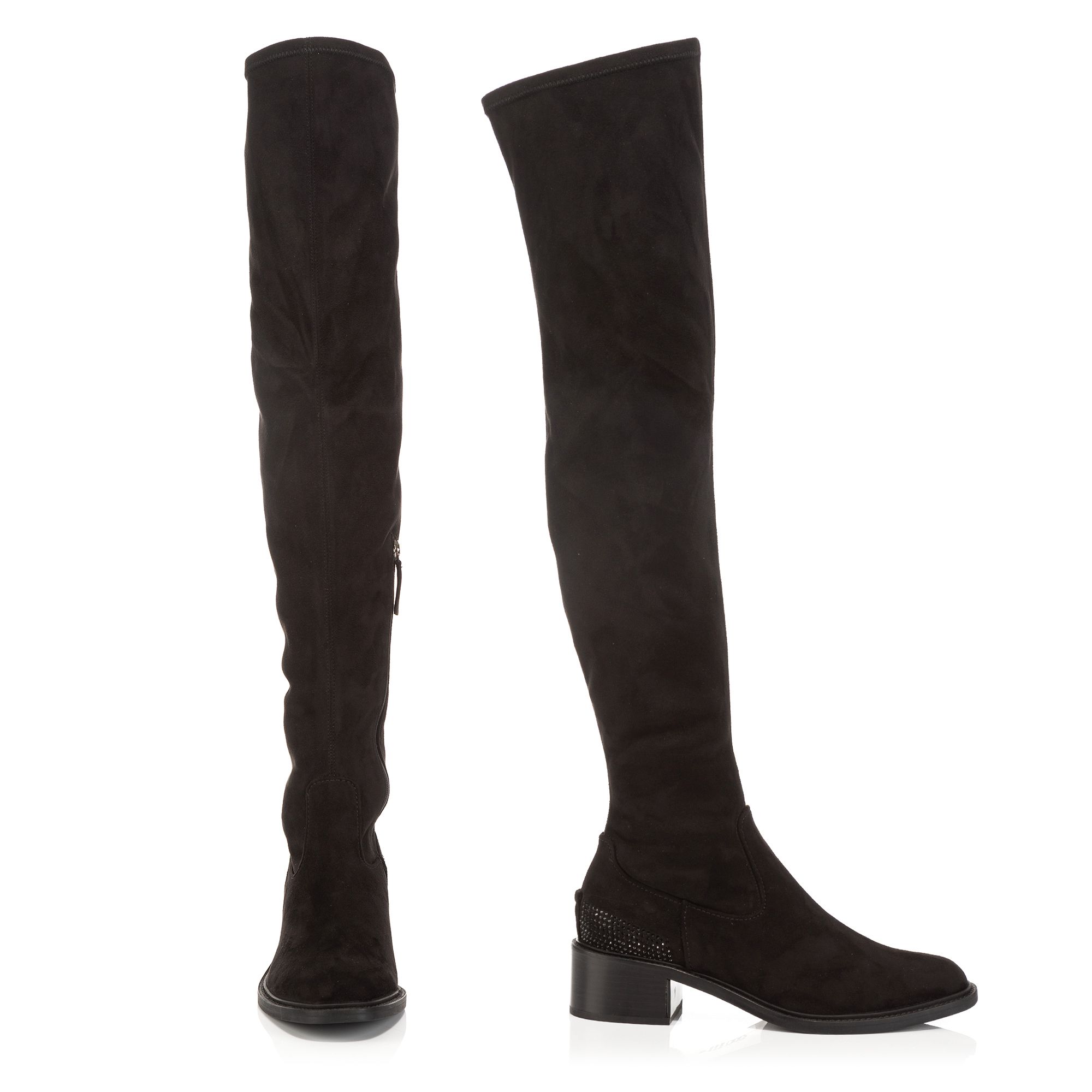 STEFFEN SCHRAUT by Kennel & Schmenger Overknee-Stiefel Absatz ca. 5cm Made in Germany