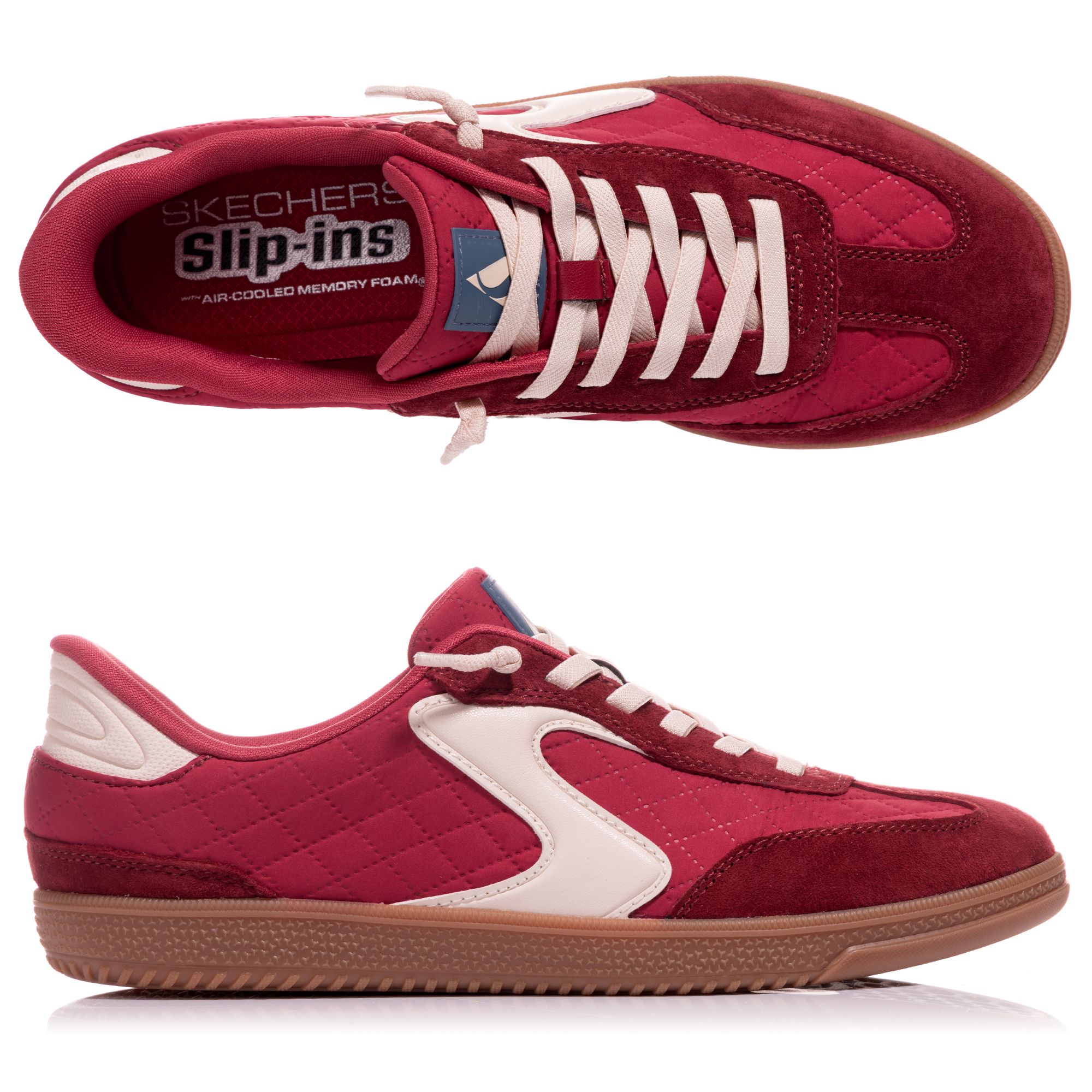 SKECHERS Damen-Slipper Hotshot Soft Luxe Materialmix Hands Free Slip-ins®