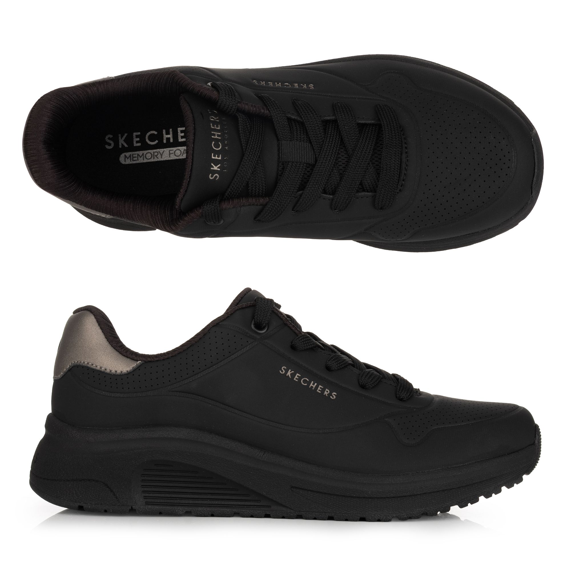 SKECHERS Damen-Sneaker Uno Lite 2.0 Materialmix Memory Foam