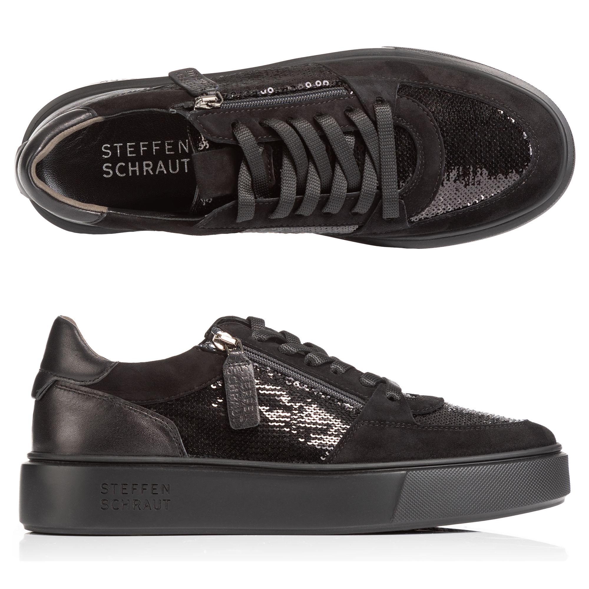 STEFFEN SCHRAUT by Kennel & Schmenger Damen-Sneaker seitl. Reißverschluss Made in Germany