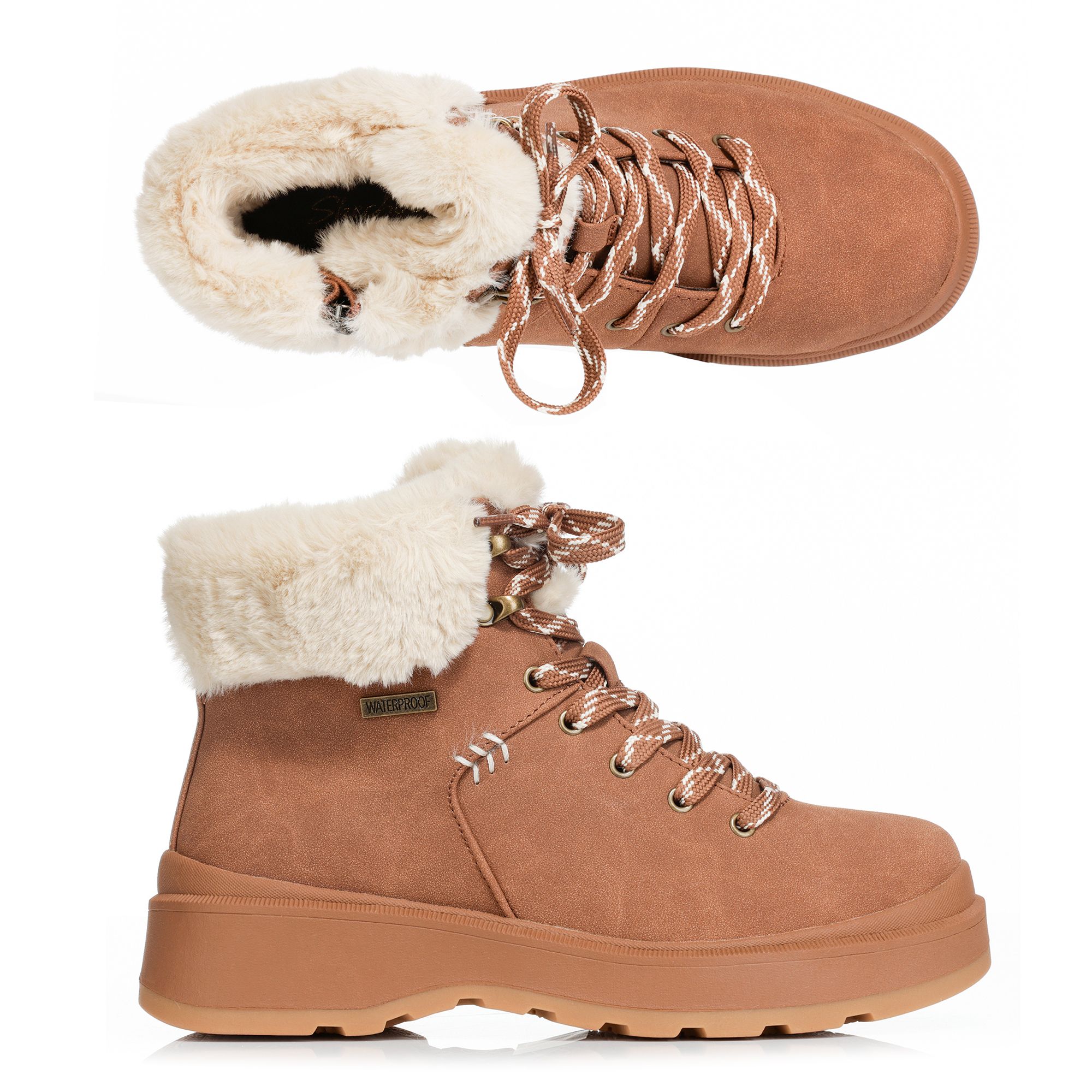 SKECHERS Damen-Stiefel Modern Comfort Winter rutschfest wasserfest