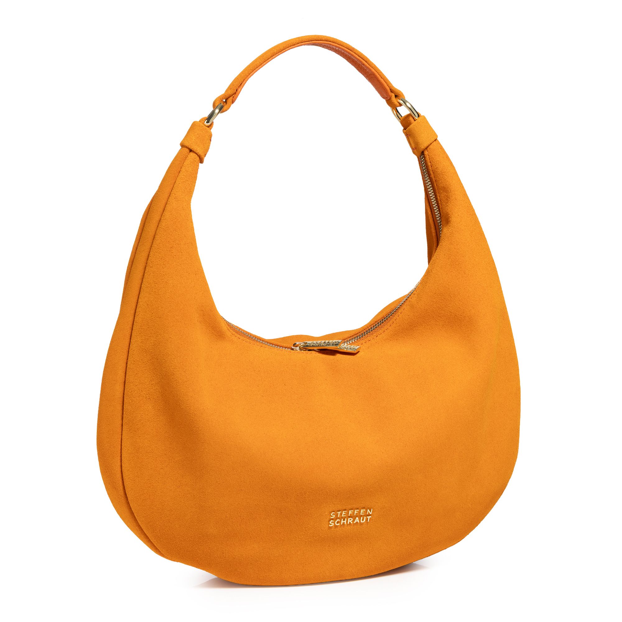 STEFFEN SCHRAUT by Abro Beuteltasche echtes Veloursleder 2-Wege-Zipper