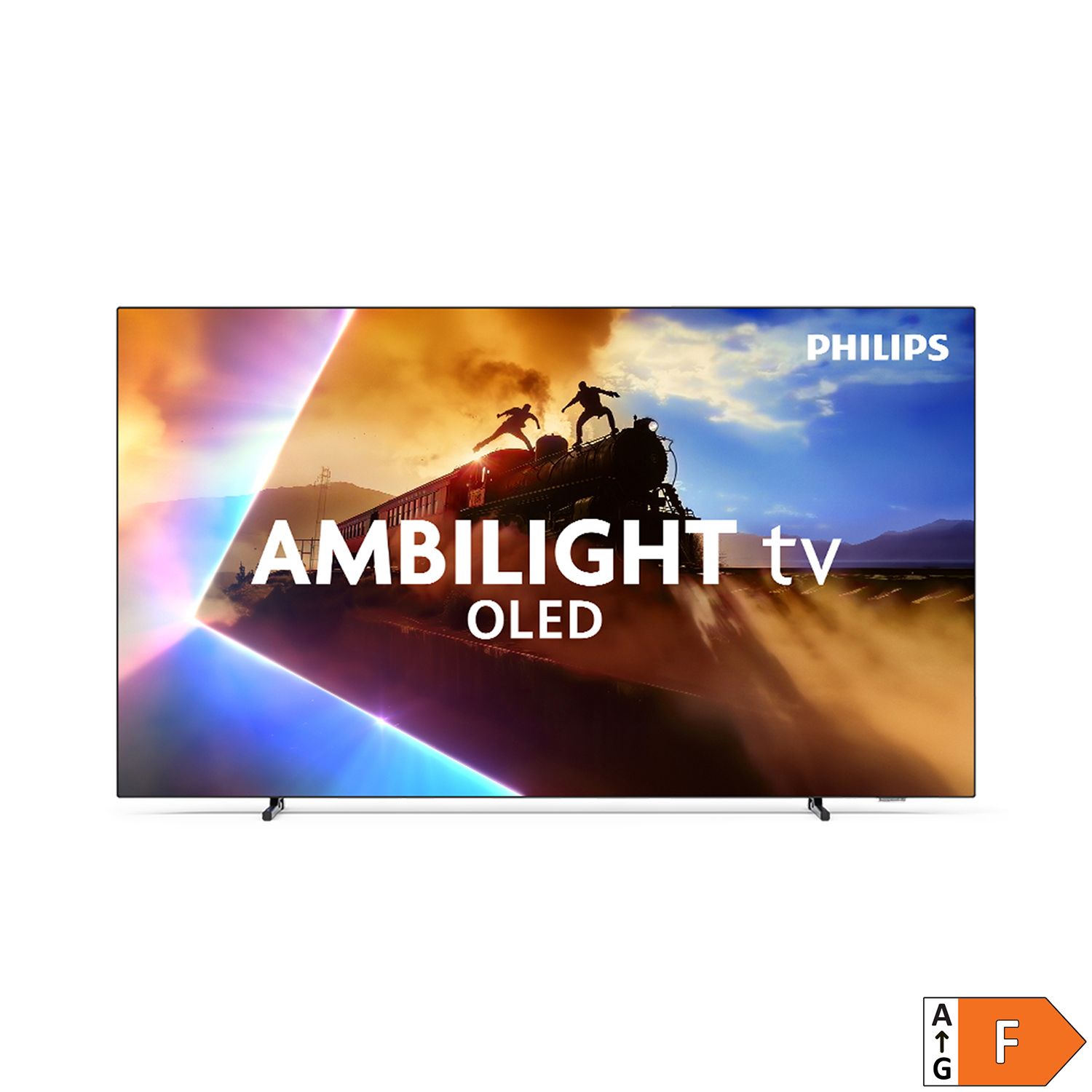 PHILIPS 48"/121cm 4k OLED760 Smart TV, Ambilight EEK F, KI-Optimierung Dolby Vision & -Atmos, Energieeffizienzklasse F