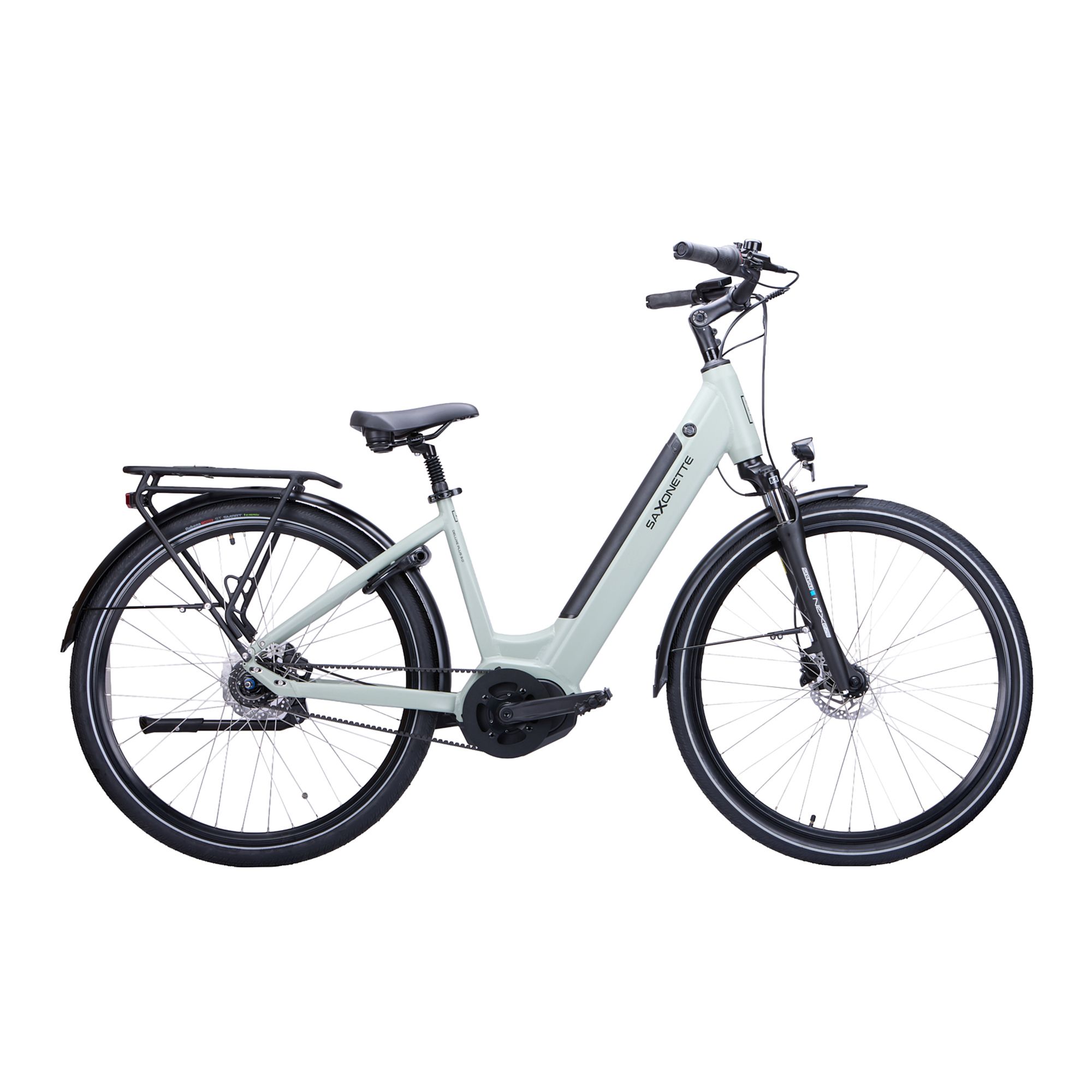 SAXONETTE 28" City E-Bike Deluxe Plus 3.0, 60Nm Shimano, 7 Gänge bis 130km Reichweite