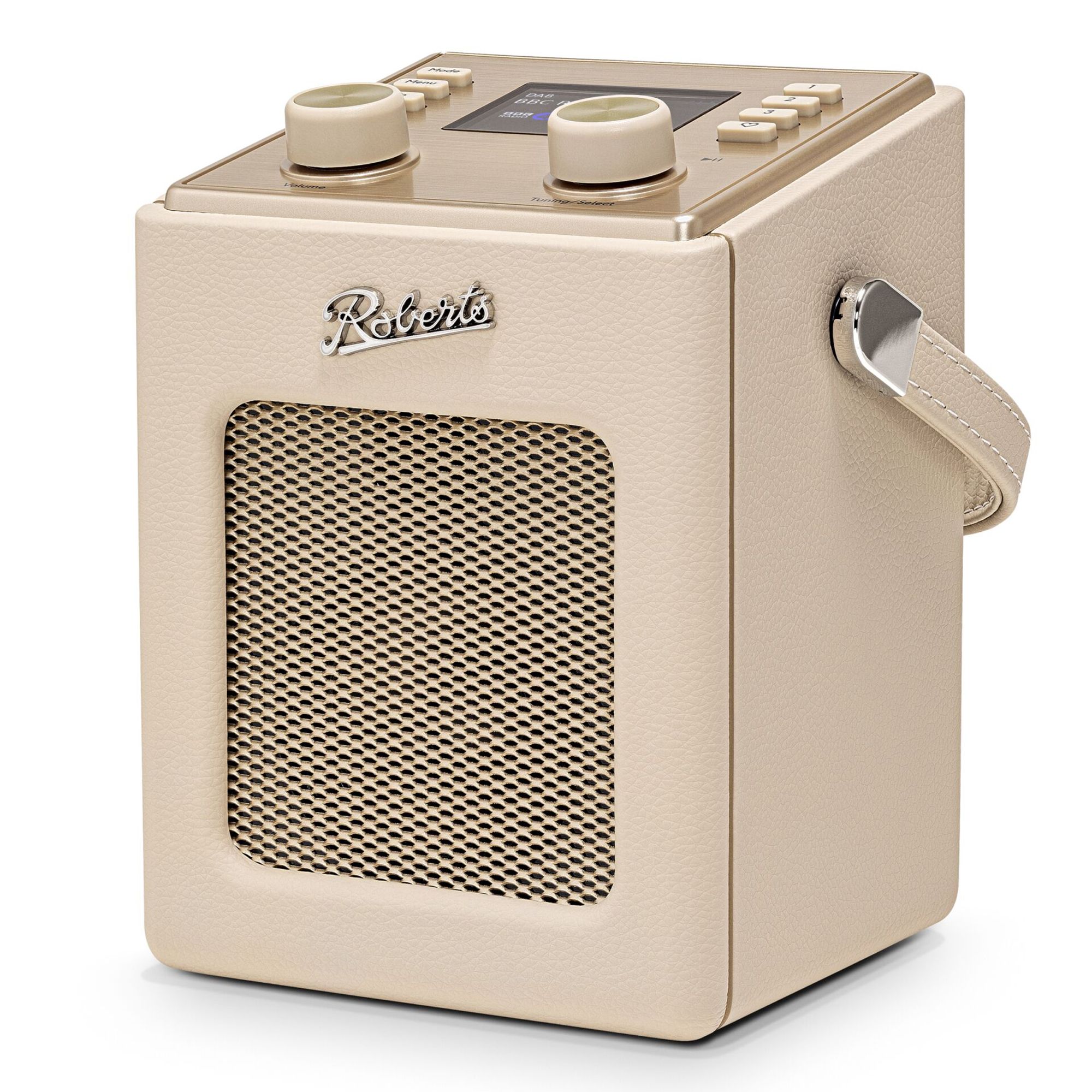 ROBERTS Radio Revival Mini2 Retro-Design Farbdisplay,Bluetooth integrierter Wecker
