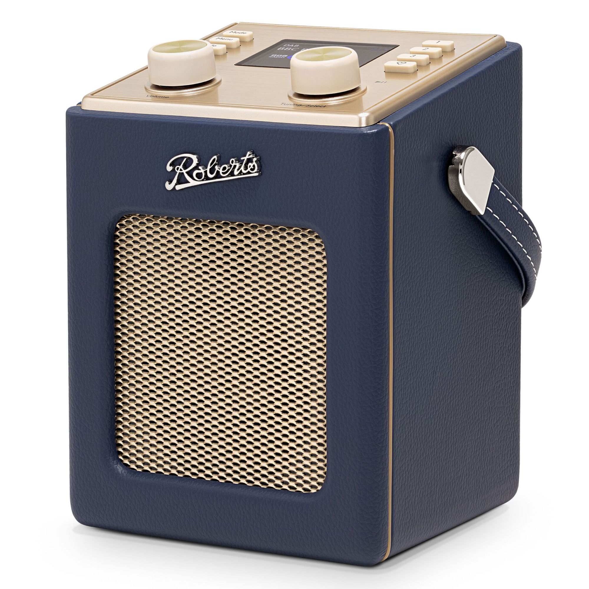 ROBERTS Radio Revival Mini2 Retro-Design Farbdisplay,Bluetooth integrierter Wecker