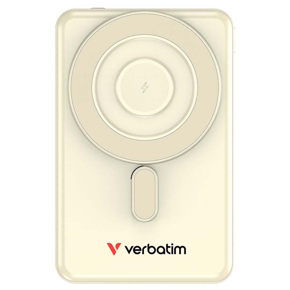 VERBATIM Charge 'n' Go 2C Powerbank Magnetic Wireless Charging 2 USB C Kabel