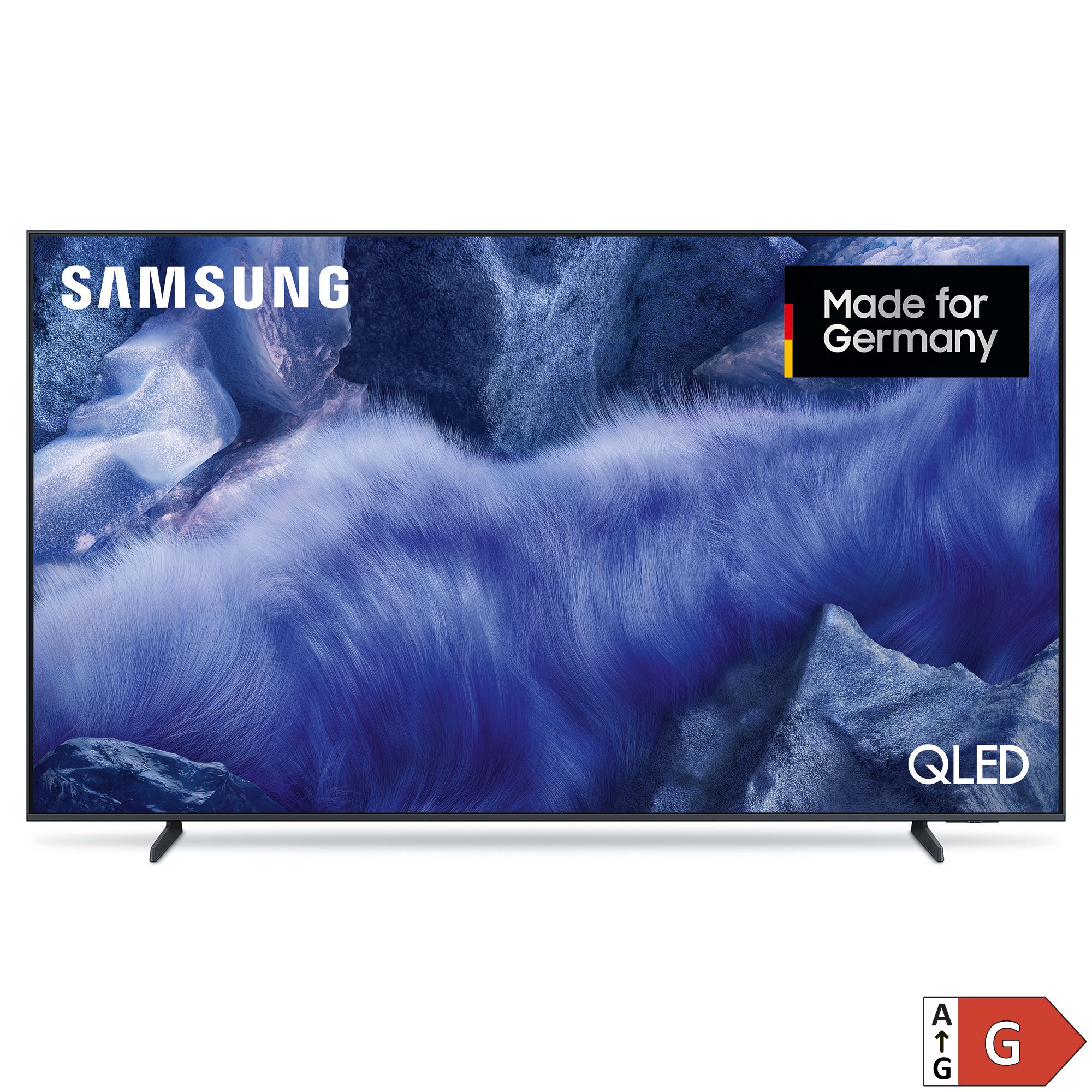 SAMSUNG 65"/163cm QLED Smart-TV QEF1 2025 4K AI Prozessor Smart Home kompatibel, Energieeffizienzklasse G