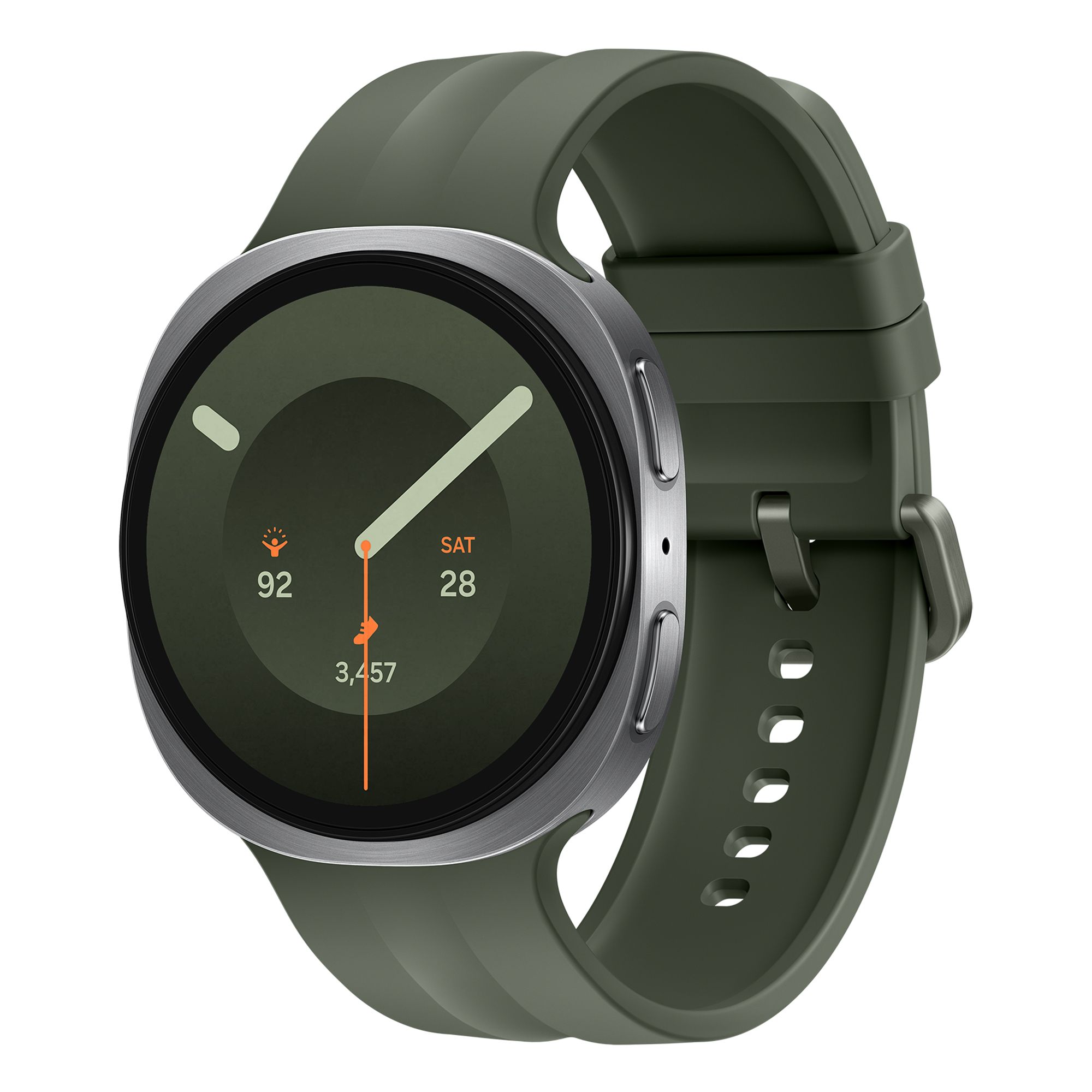 SAMSUNG Galaxy Watch9, 44mm Smartwatch, Galaxy AI Gesundheitstracker inkl 3in1-Ladestation