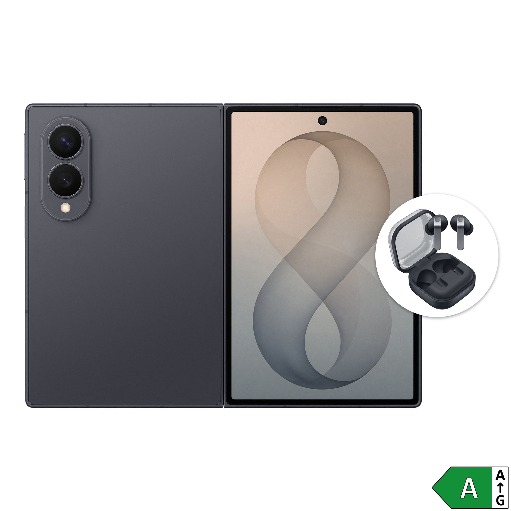 SAMSUNG Galaxy Z Fold8 Smartphone, faltbar Android 17, 256GB inkl Galaxy Buds4 Pro