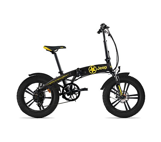 JEEP 20" Falt E-Bike Hinterradmotor, 7- Gang Kette, int. Akku bis 110km Reichweite