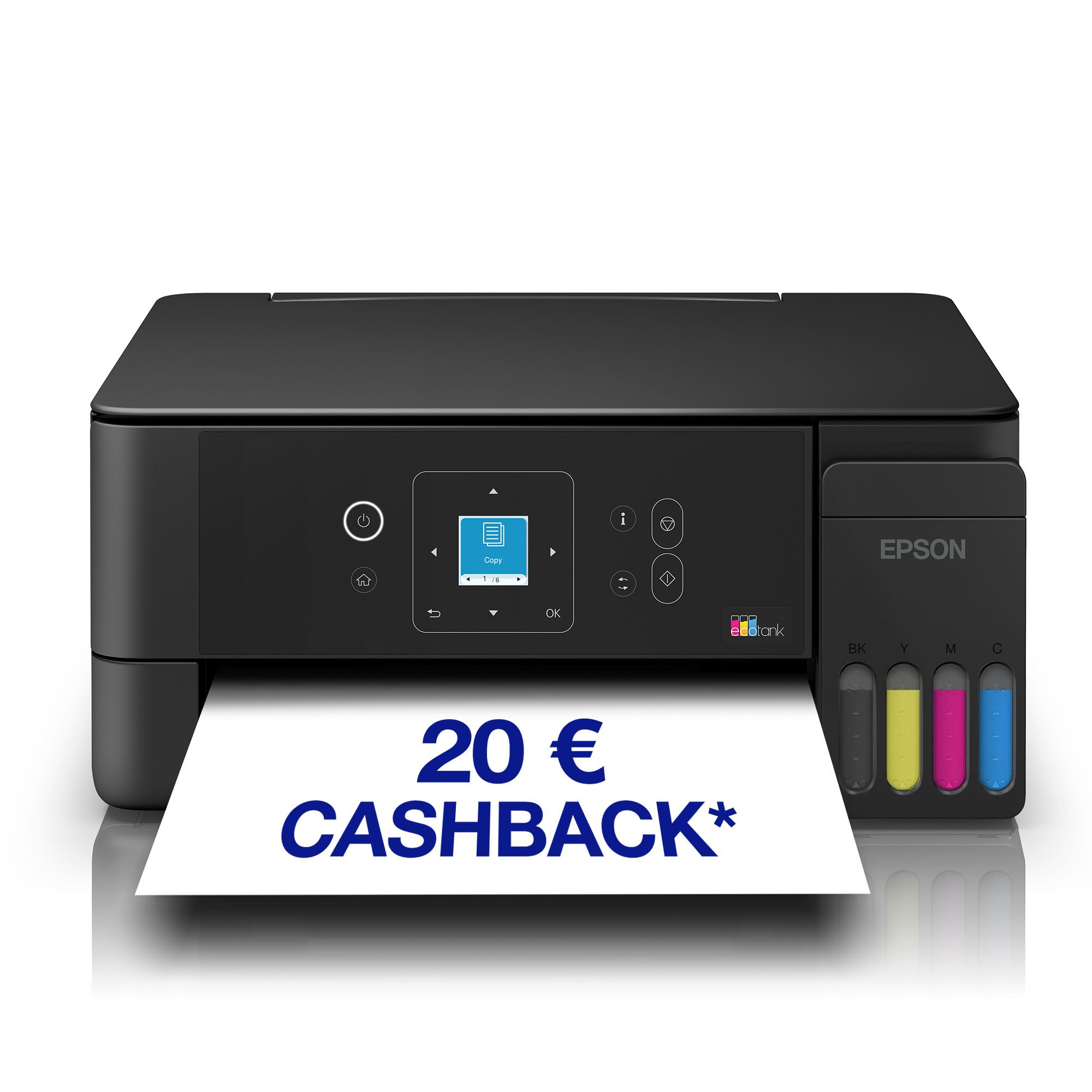 EPSON ET-2921 Tintenstrahldrucker Scan-& Kopierfunktion inkl. USB-Kabel inkl. Ersatztinte