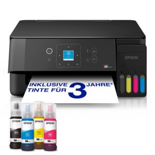 EPSON ET-2921 Tintenstrahldrucker Scan-& Kopierfunktion inkl. USB-Kabel inkl. Ersatztinte