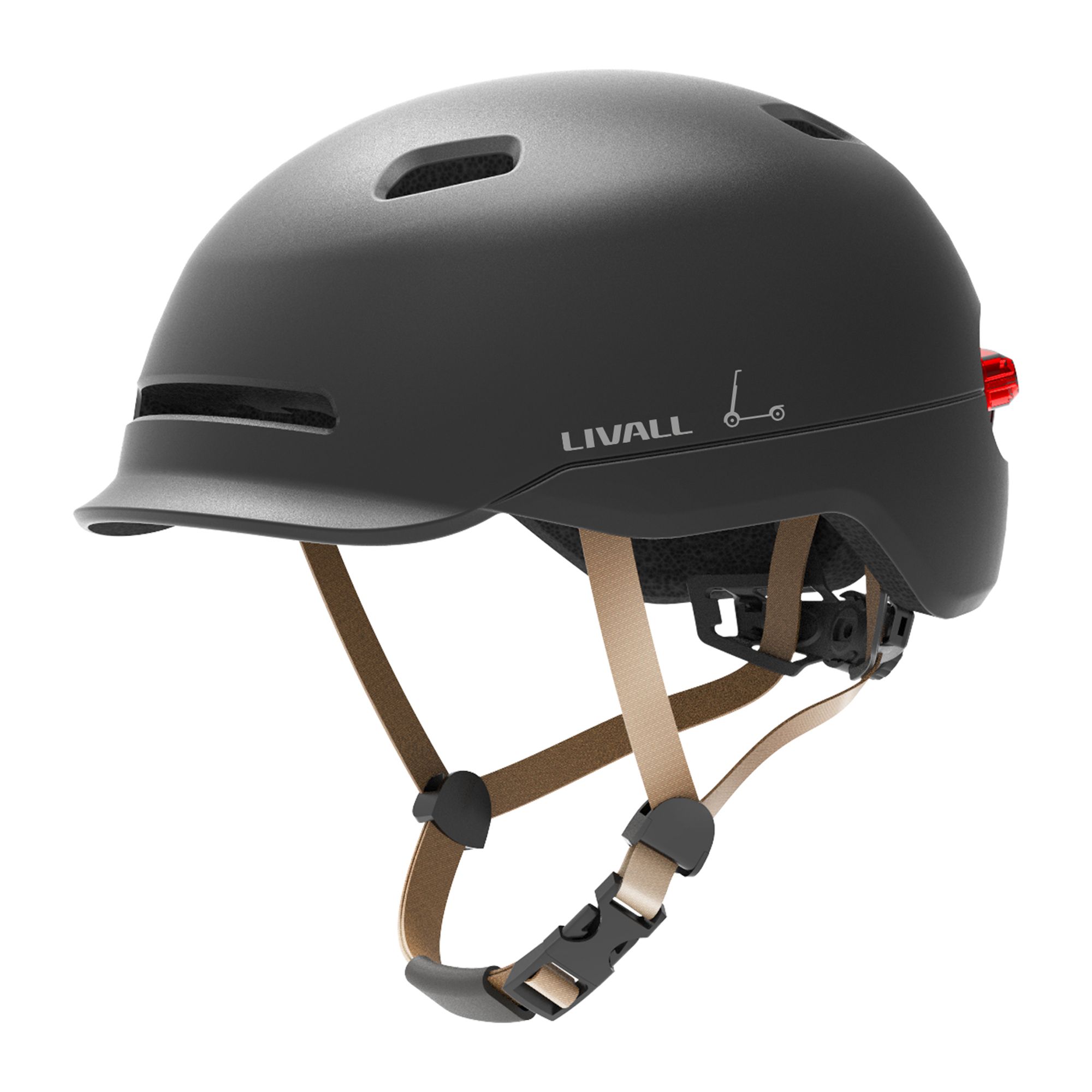 LIVALL Smarter Fahrradhelm Blinkfunktion Bluetooth SOS-Funktion