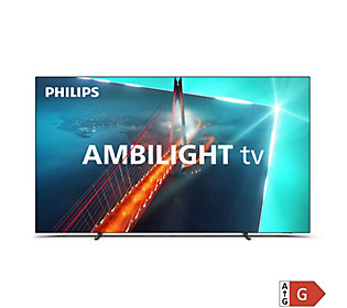 PHILIPS 65"/164cm OLED708/12 4K Ultra HD Smart-TV 3-seitiges-Ambilight inkl. Sprachsteuerung