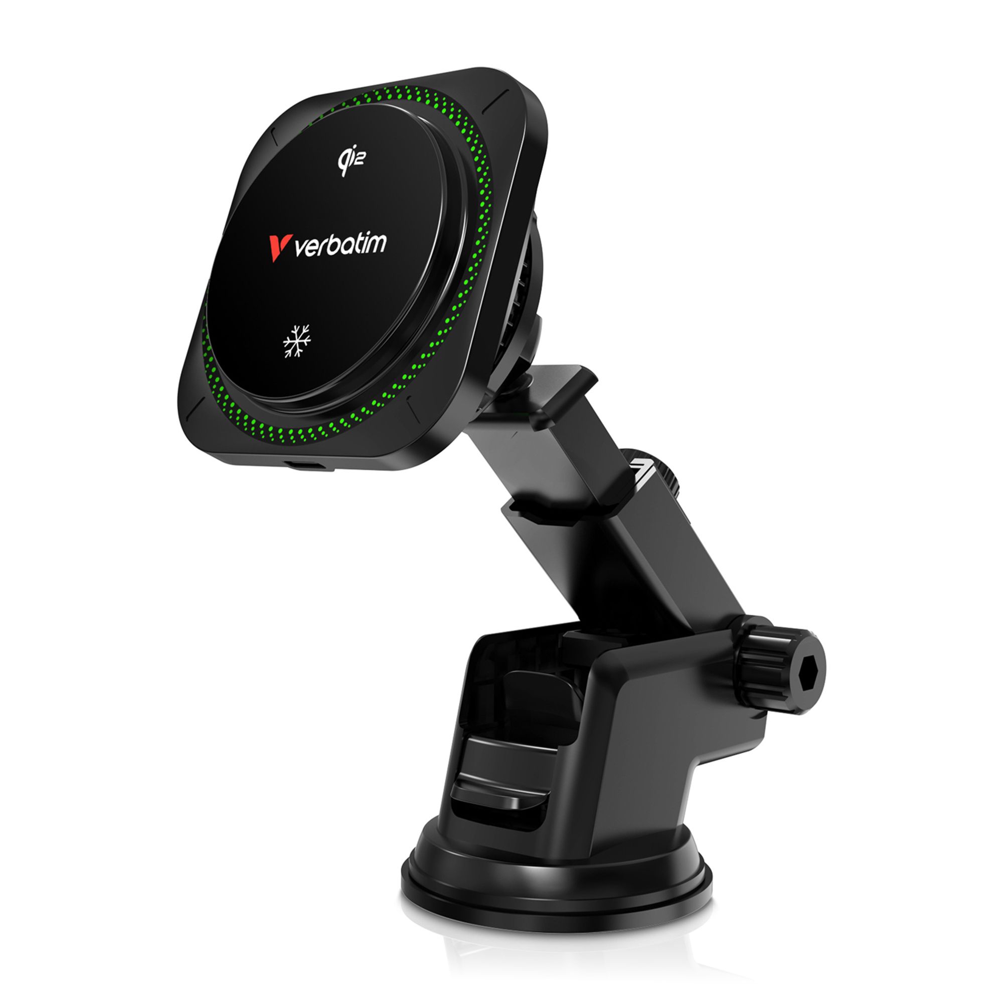 VERBATIM Charge 'n' Drive Qi2 Handyhalterung Magnetisch, kabellos mit Aufladefunktion