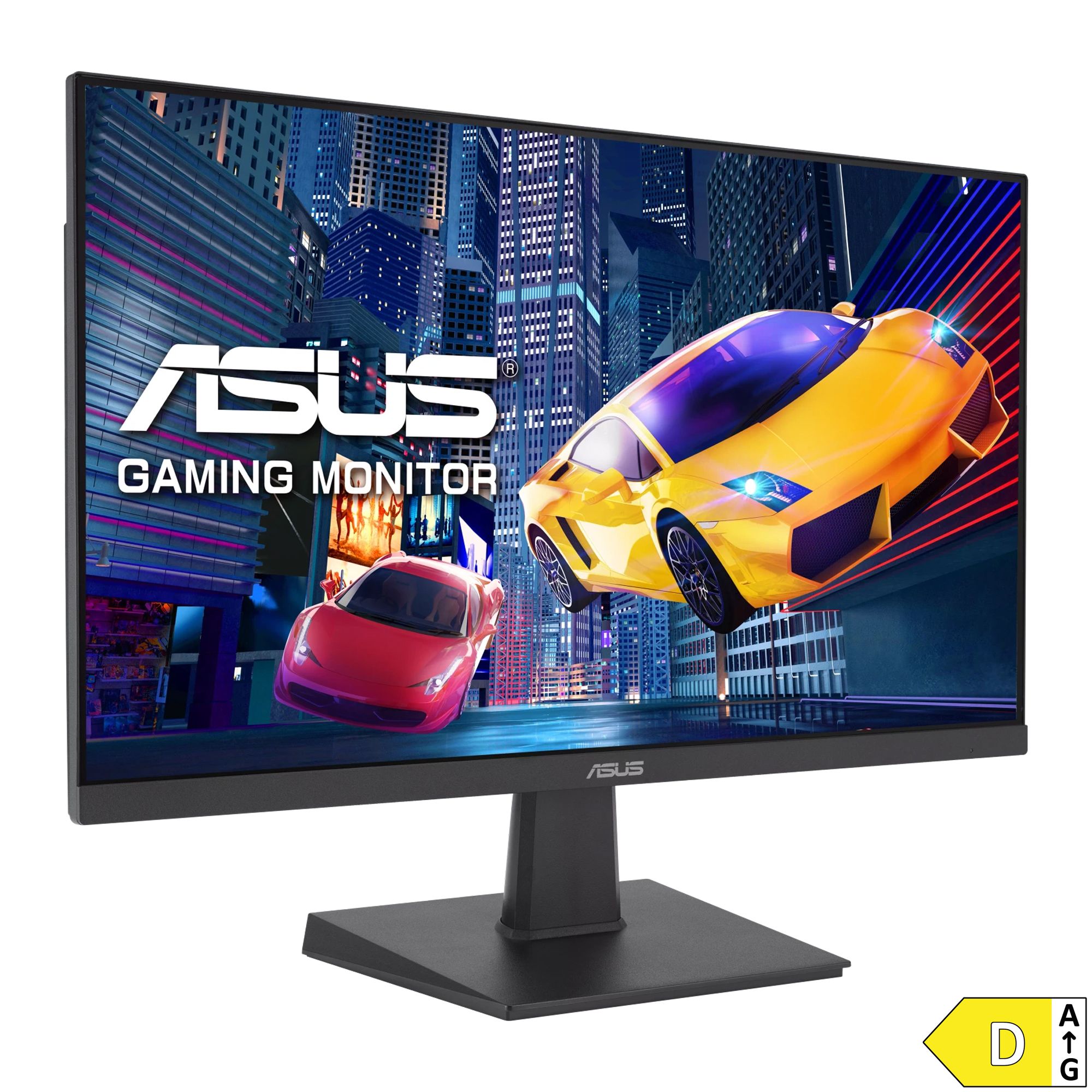 ASUS Computermonitor 23.8“ Full HD 1920 x 1080 Pixel Intergr. Kamera, Energieeffizienzklasse D