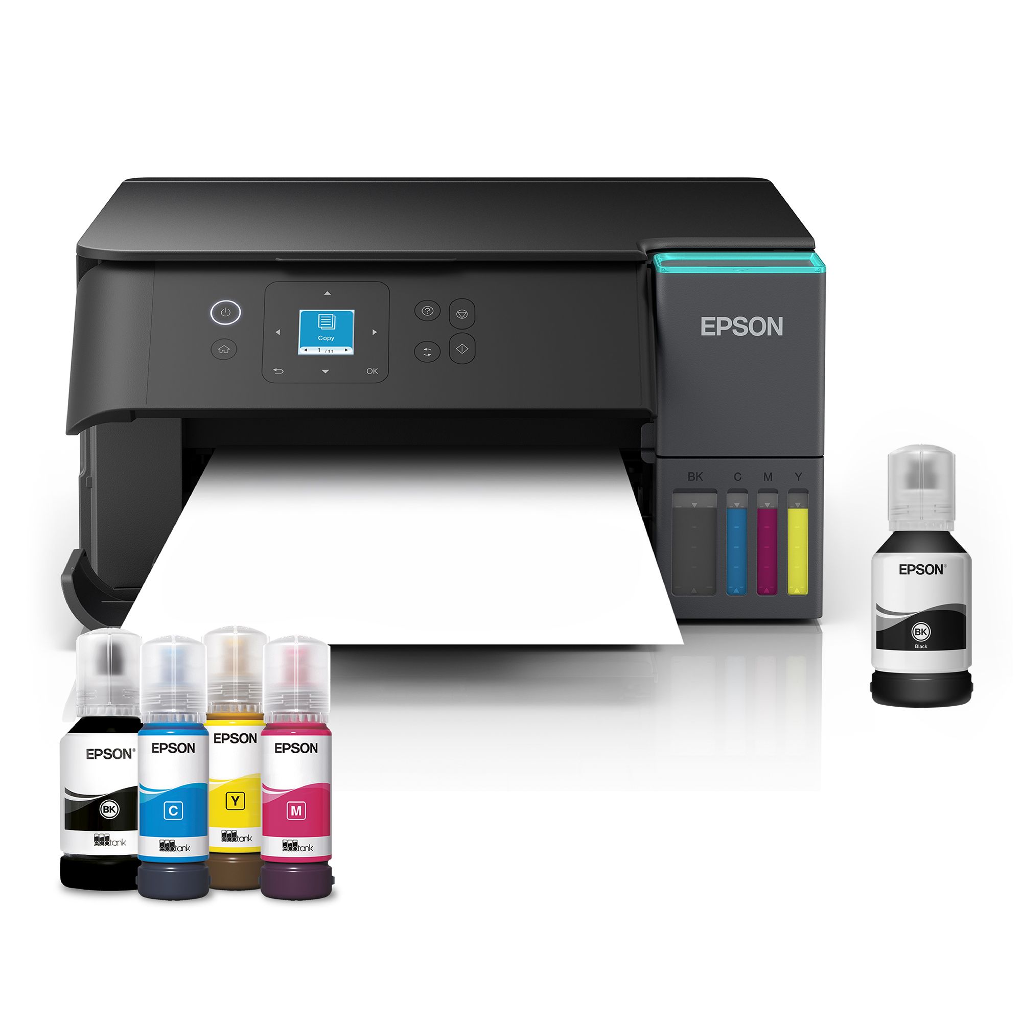 EPSON Eco Tank ET-2950 Tintenstrahldrucker inkl. Ersatztinte inkl. USB-Kabel