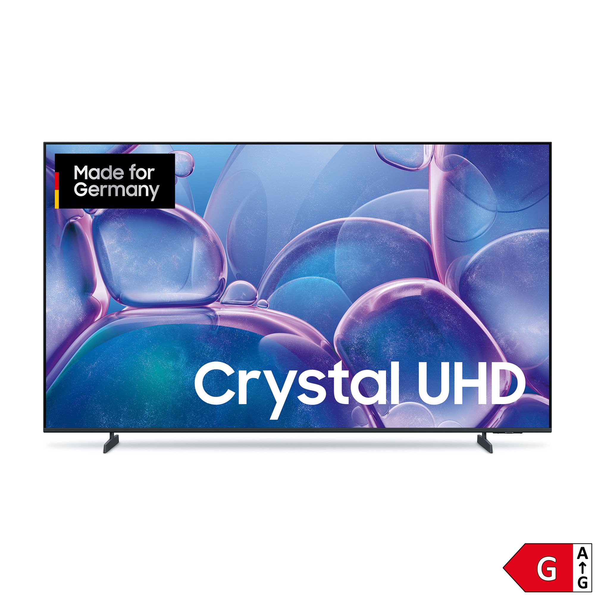 SAMSUNG 75"/189cm Smart-TV Crystal UHD 2025 4K Prozessor, EEK G Smart Home kompatibel, Energieeffizienzklasse G