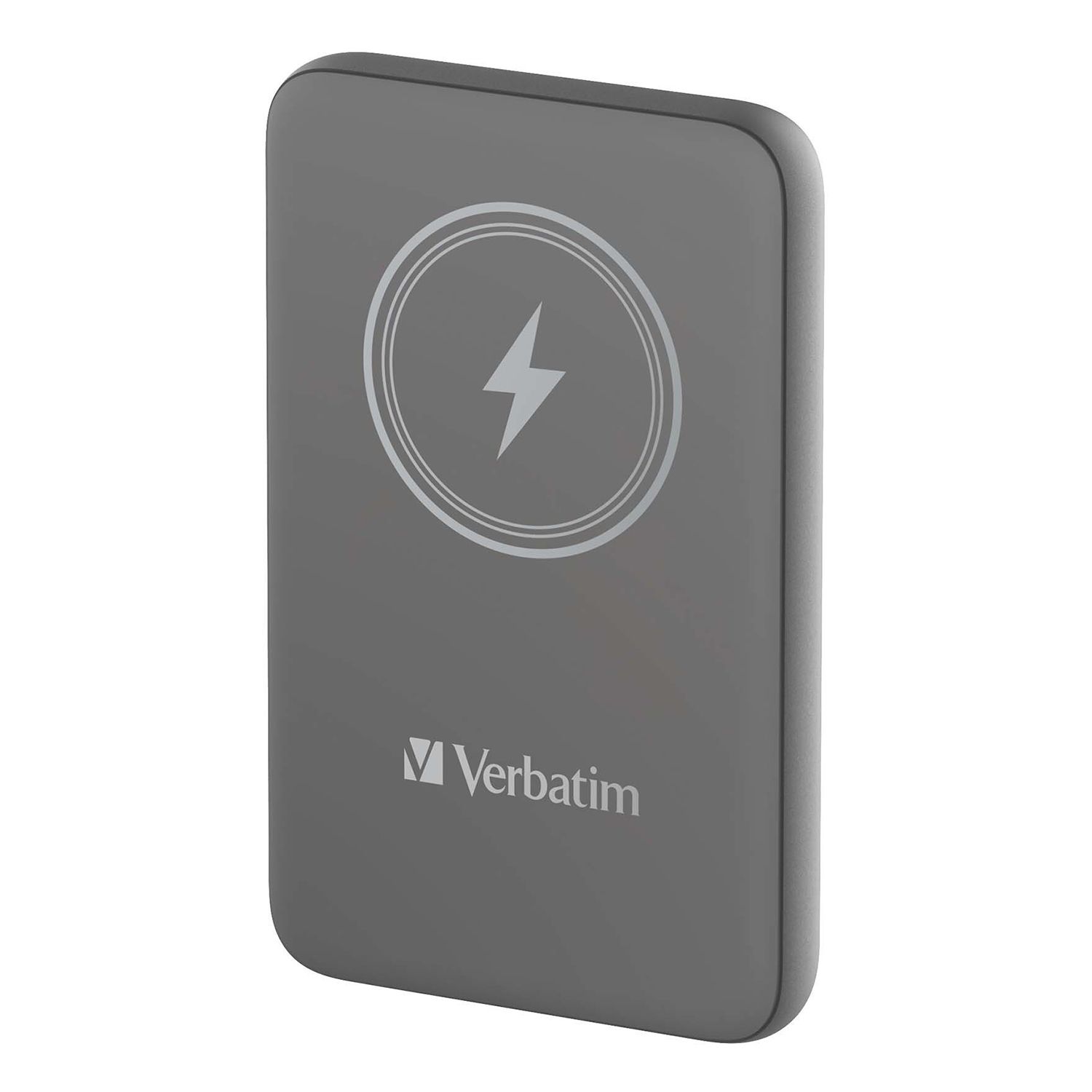 VERBATIM Charge`n`GoPowerBank 10000 mAh 15W kabelloses Laden 15mm Gehäuse