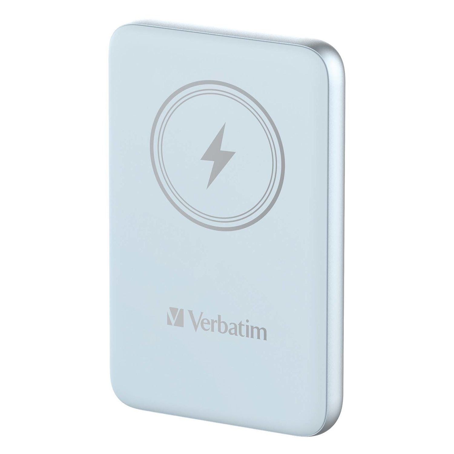 VERBATIM Charge`n`GoPowerBank 10000 mAh 15W kabelloses Laden 15mm Gehäuse