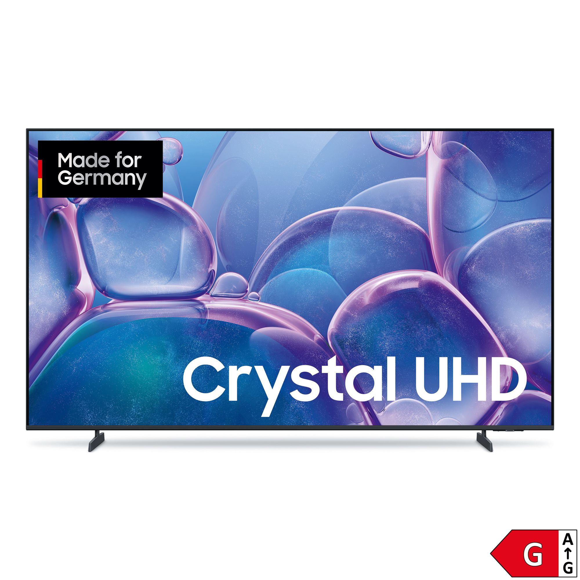 SAMSUNG 85"/214cm Smart-TV Crystal UHD 2025 4K Prozessor, EEK G Smart Home kompatibel, Energieeffizienzklasse G