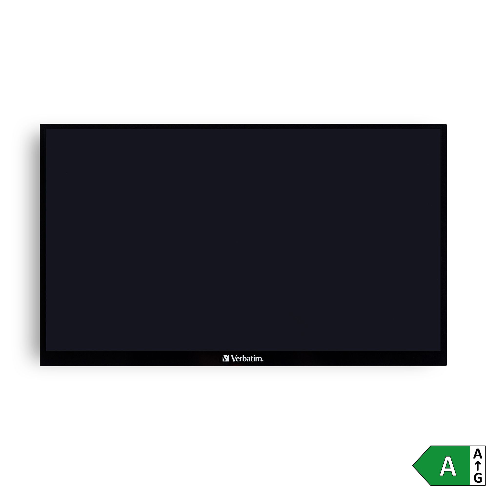 VERBATIM Mobiler Monitor 15,6"/39,6 Full HD Touchscreen Universal kompatibel, Energieeffizienzklasse A