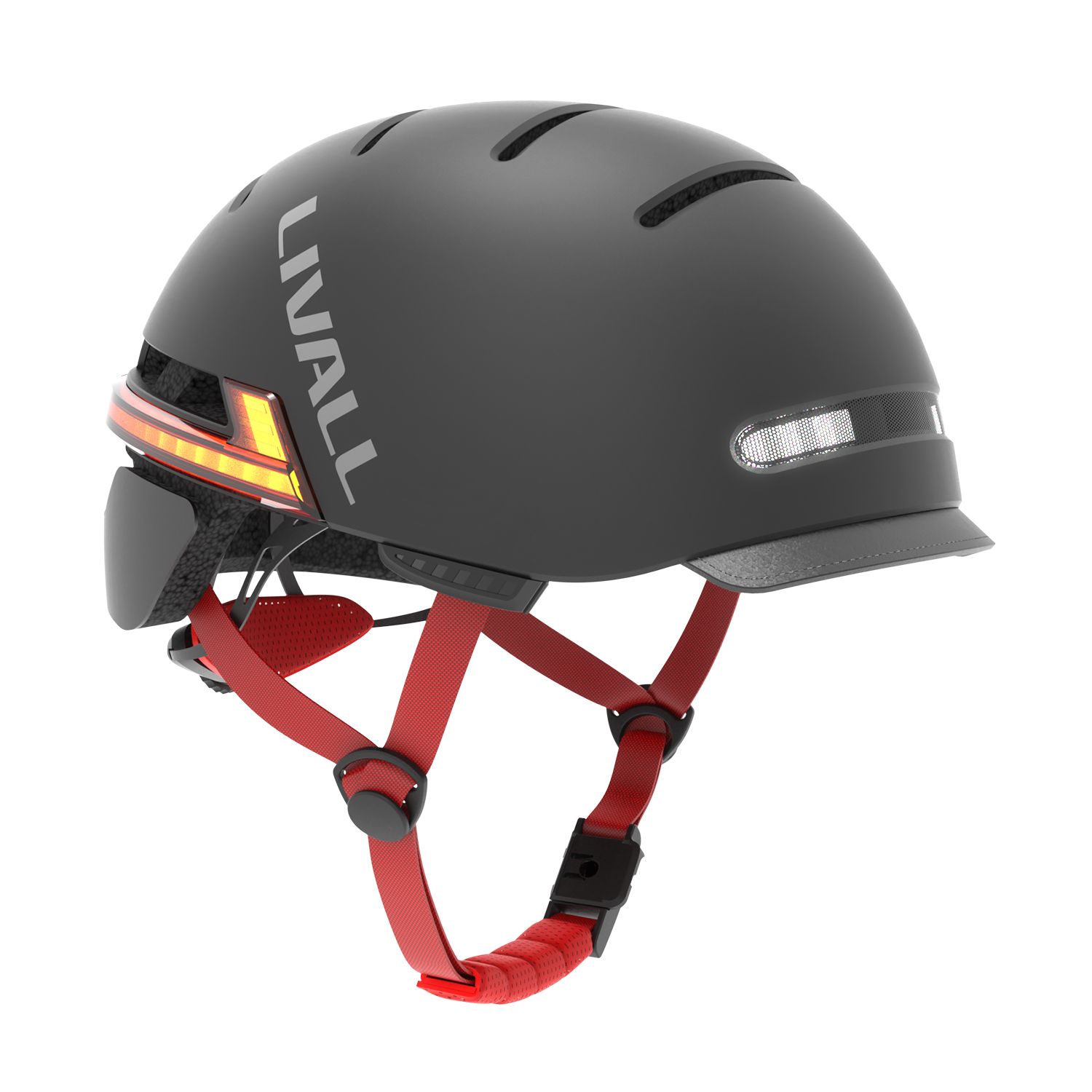 LIVALL smarter Fahrradhelm LED-Licht & Blinker integr. Walkie-Talkie SOS-Sturzerkennung