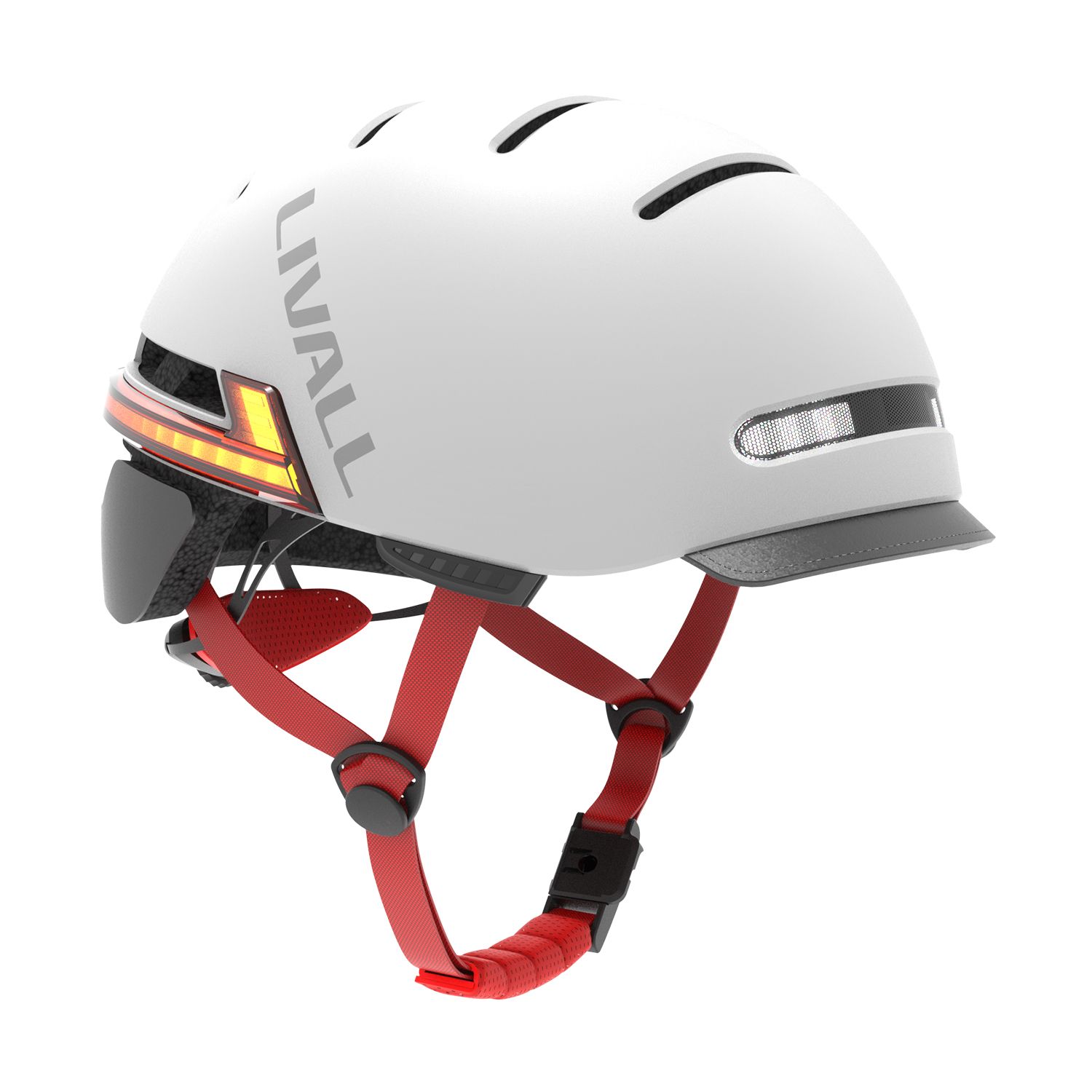 LIVALL smarter Fahrradhelm LED-Licht & Blinker integr. Walkie-Talkie SOS-Sturzerkennung