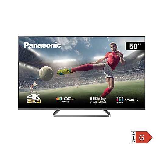 PANASONIC 50''/126cm Smart TV UHD, Surround Sound Penta Tuner, HDR Google Assistant