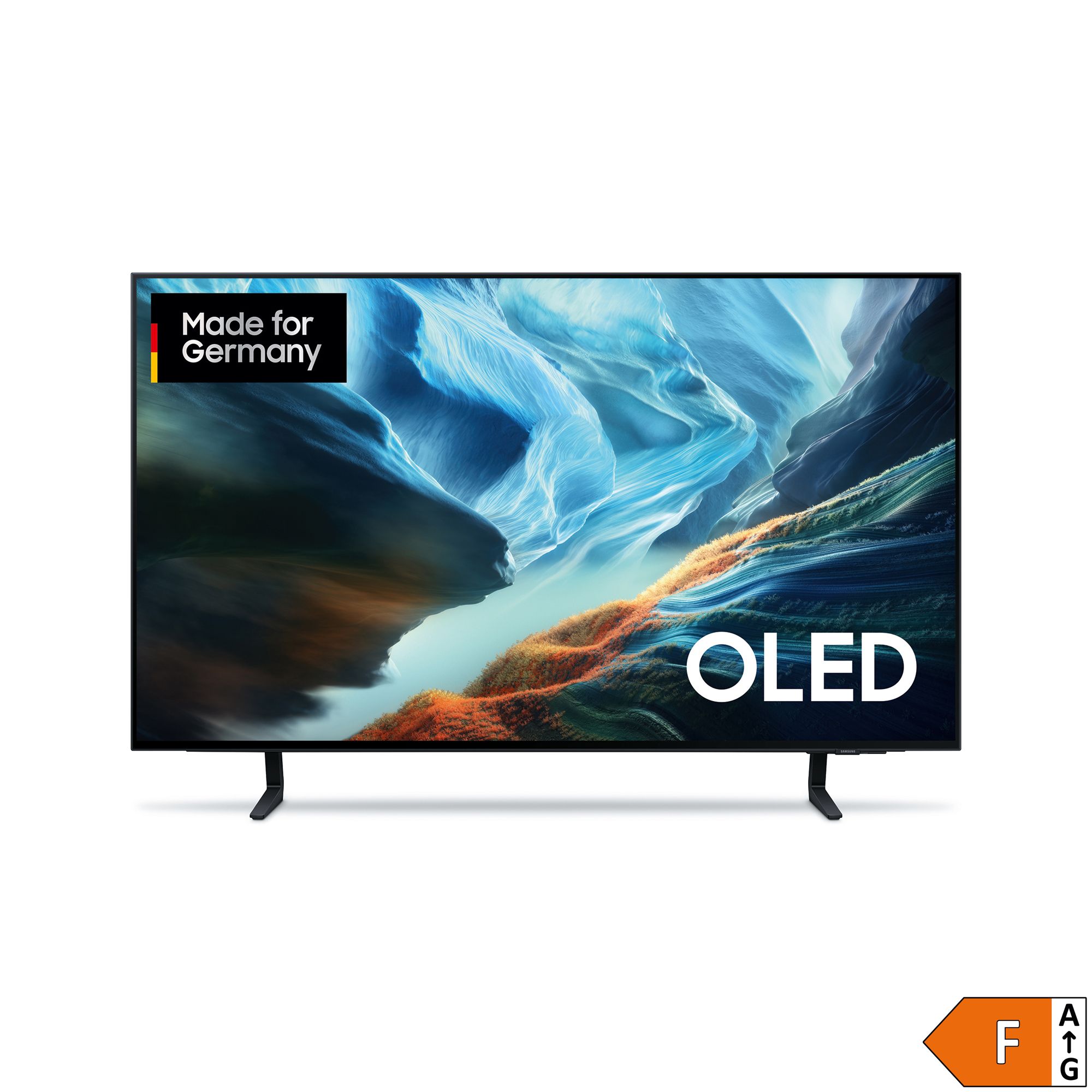 SAMSUNG 55"/ 138cm OLED Smart TV, EEK F 4K UHD, Vision AI LaserSlim Design, Energieeffizienzklasse F