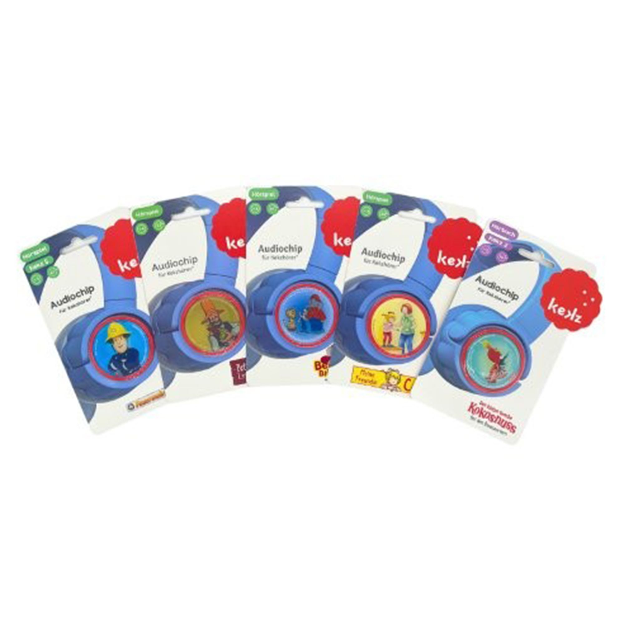 KEKZ 5 Hörspiele für Kinder passend zu Kekz- Kopfhörer