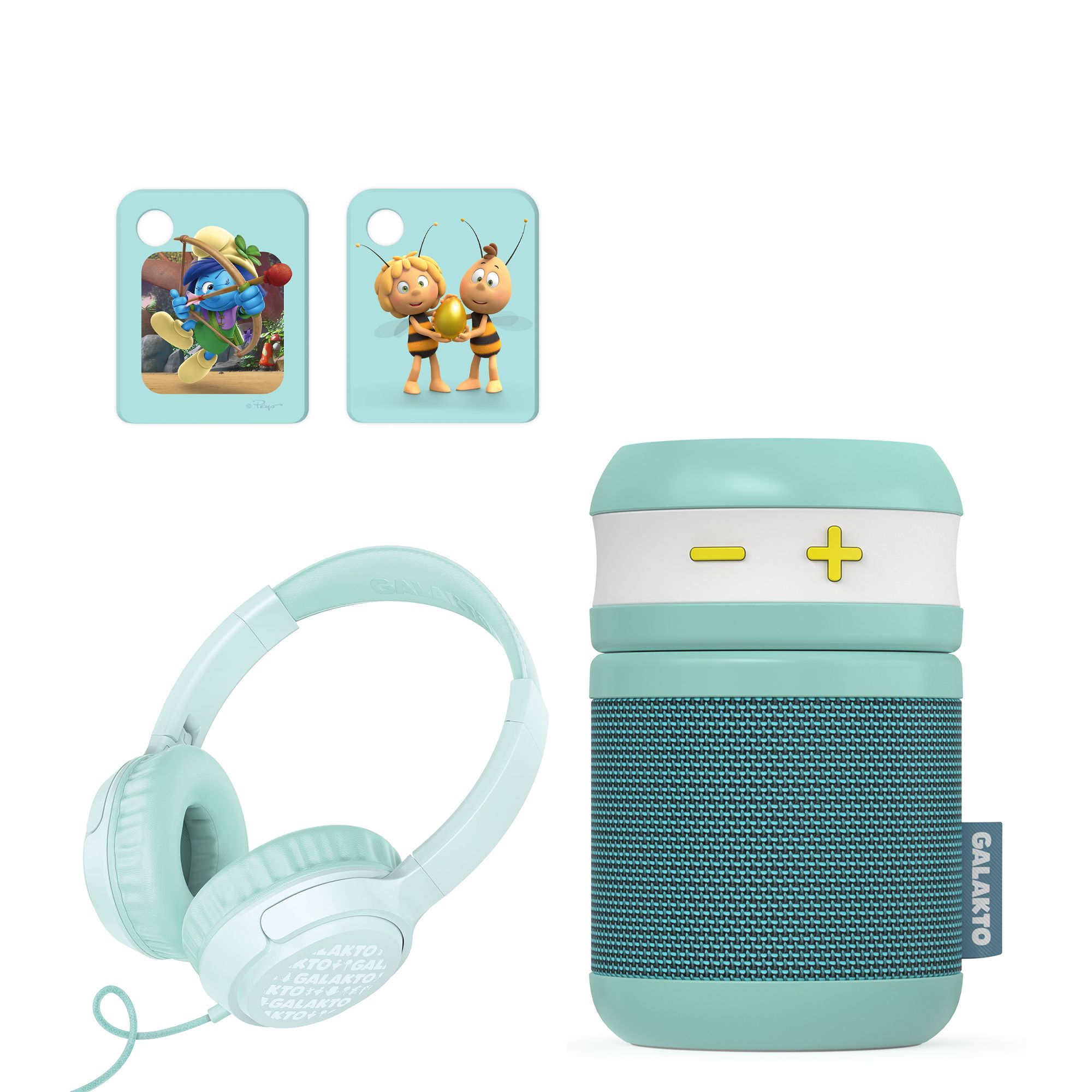 GALAKTO Starter Set inkl. 2 Token und Kopfhörer Nachtlicht Integriert Kein Wlan/ Bluetooth