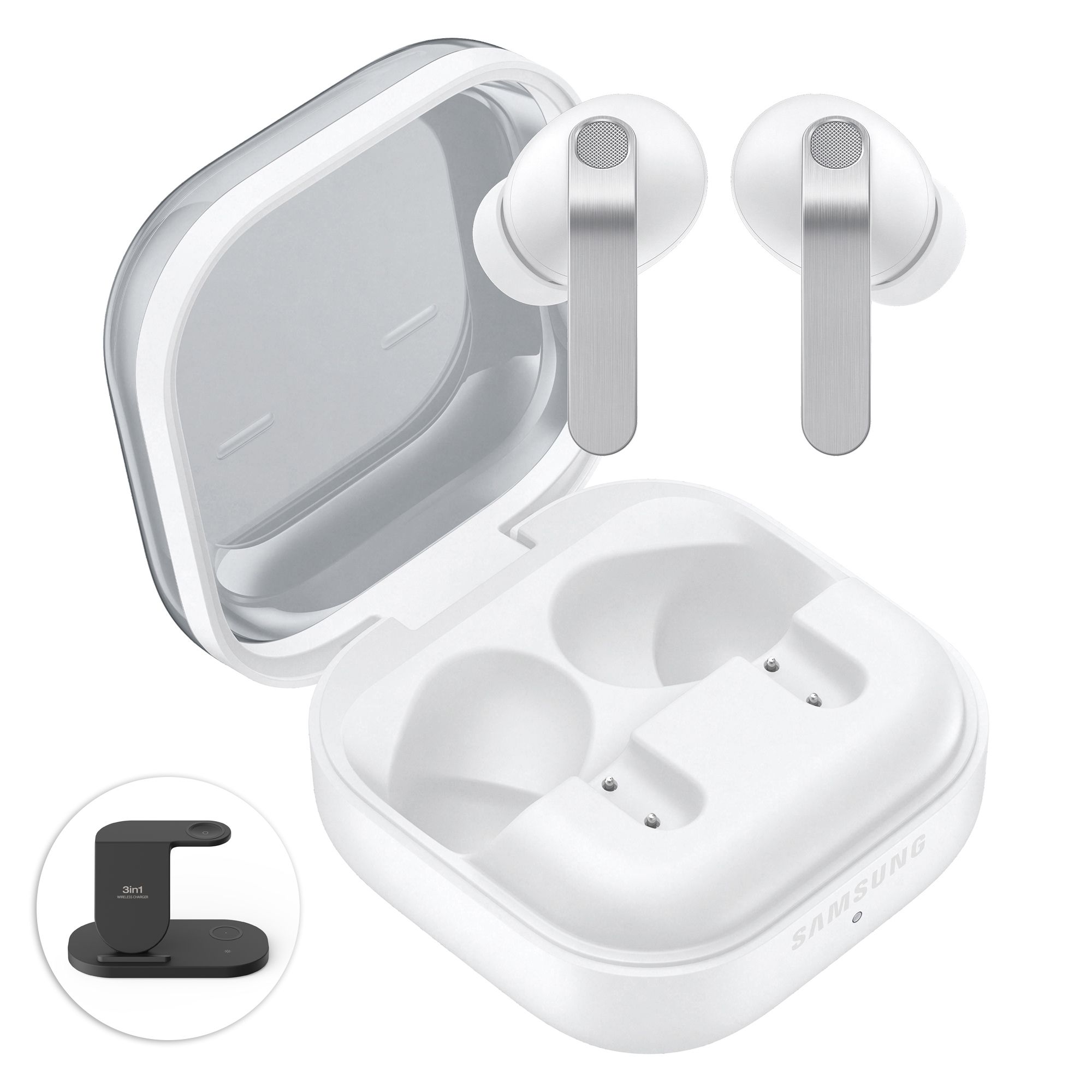 SAMSUNG Galaxy Buds4 Pro In-Ear Kopfhörer AI-Funktionen bis zu 7h Laufzeit