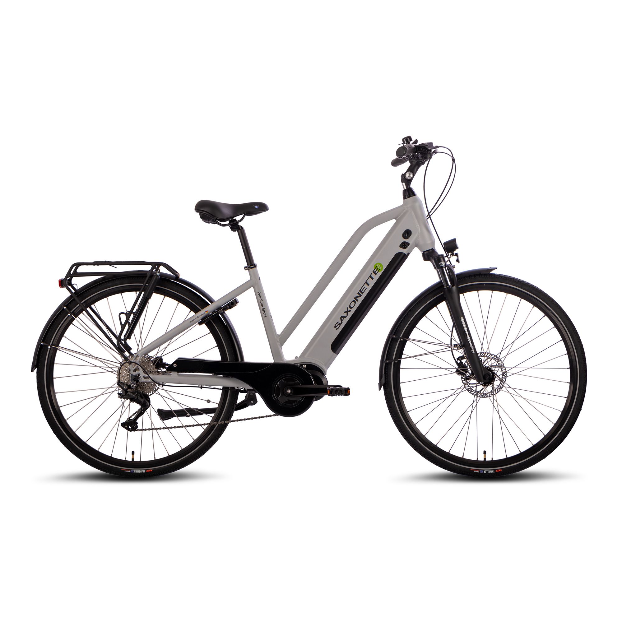SAXONETTE Premium Sport 28" E-Bike, Mittelmotor 10G. Kettenschaltung Rahmenhöhe 45cm