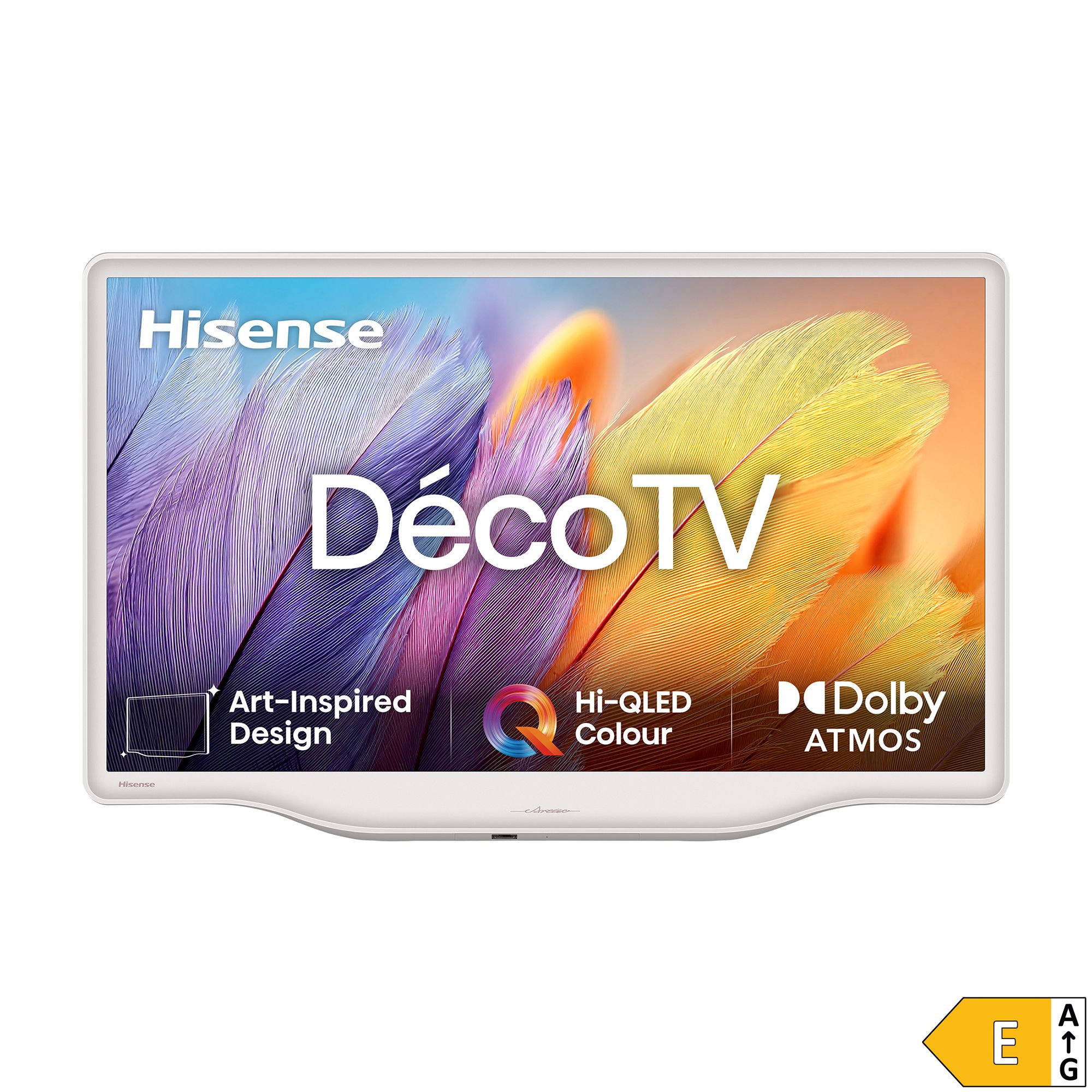 HISENSE 32"/80cm QLED Smart TV EEK E Dolby Atmos Smart Home kompatibel, Energieeffizienzklasse E