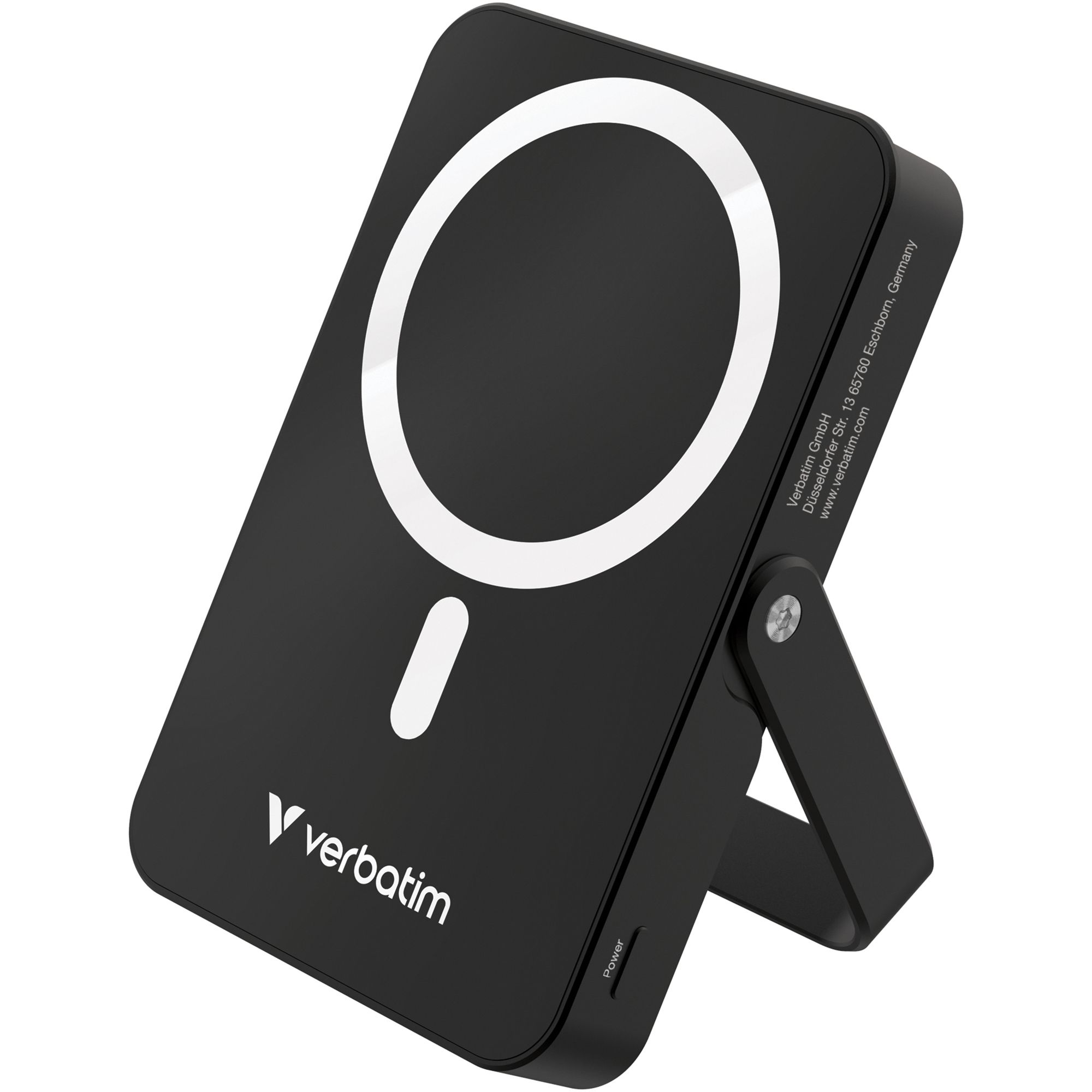 VERBATIM Charge`n`GoPowerbank 10.000mAh 15W kabelloses Laden MagSafe-kompatibel